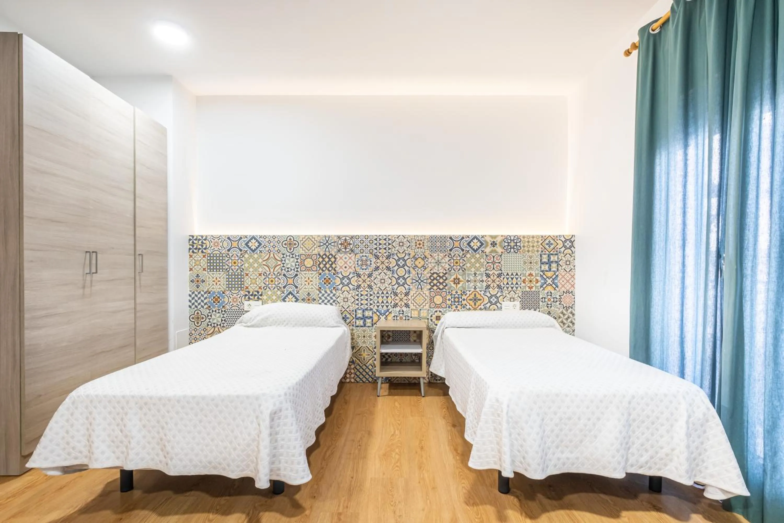 Bed in Apartamentos El Castell