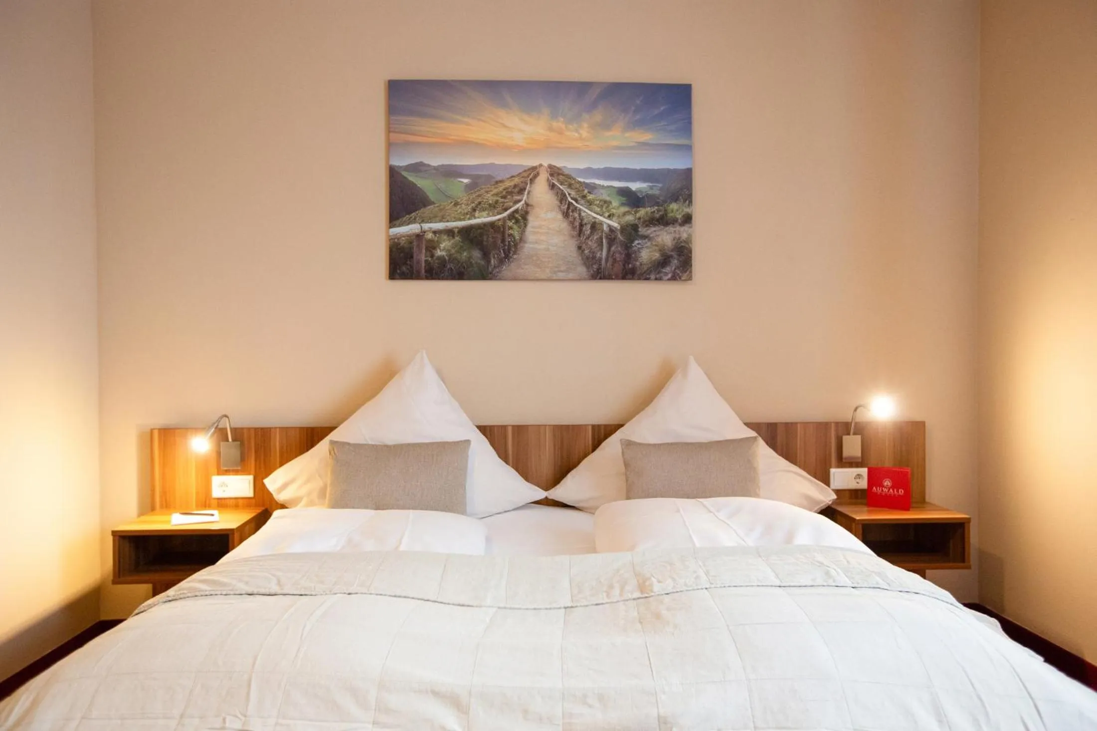 Photo of the whole room, Bed in Auwald Hotel