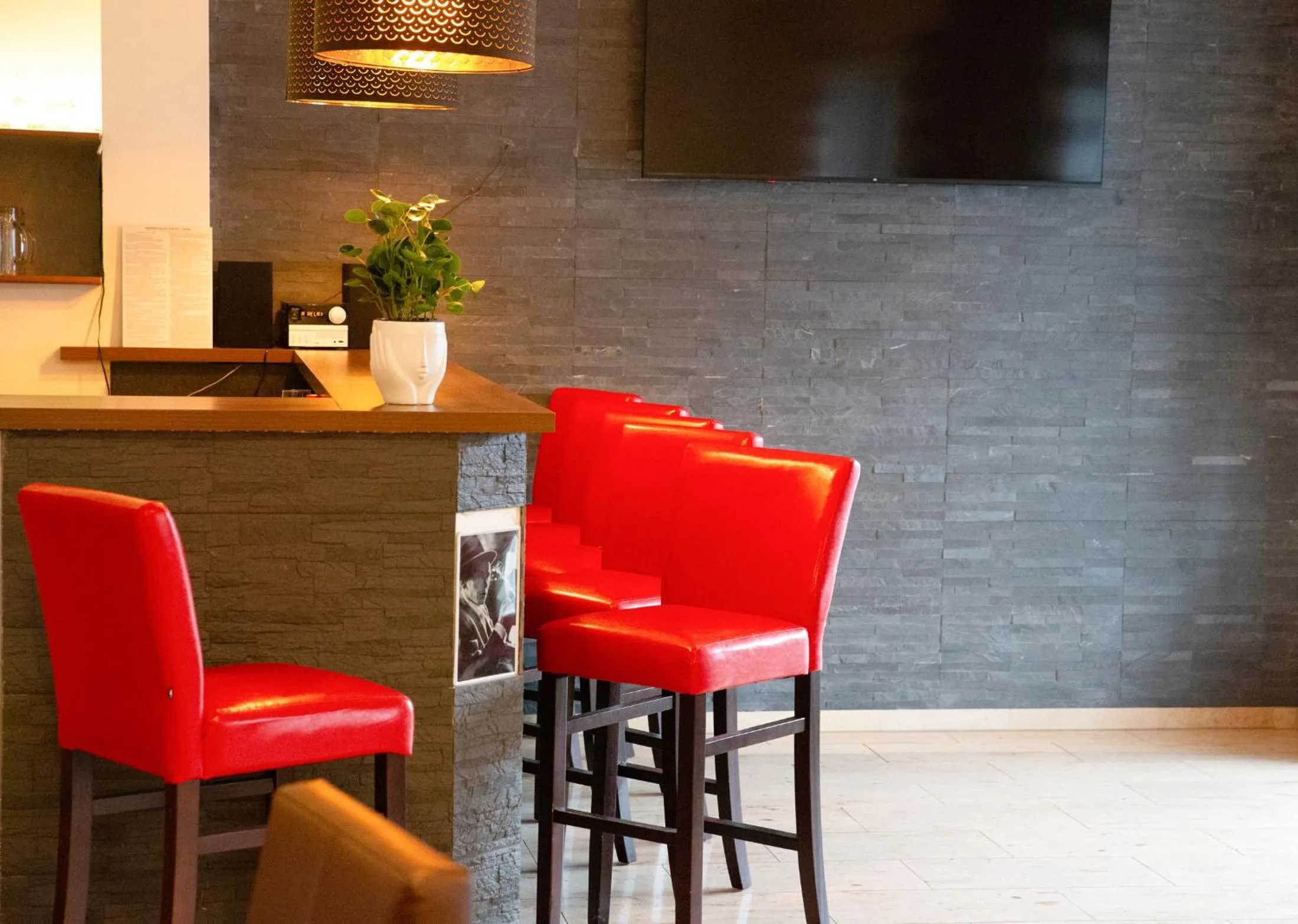 Lounge or bar in Auwald Hotel