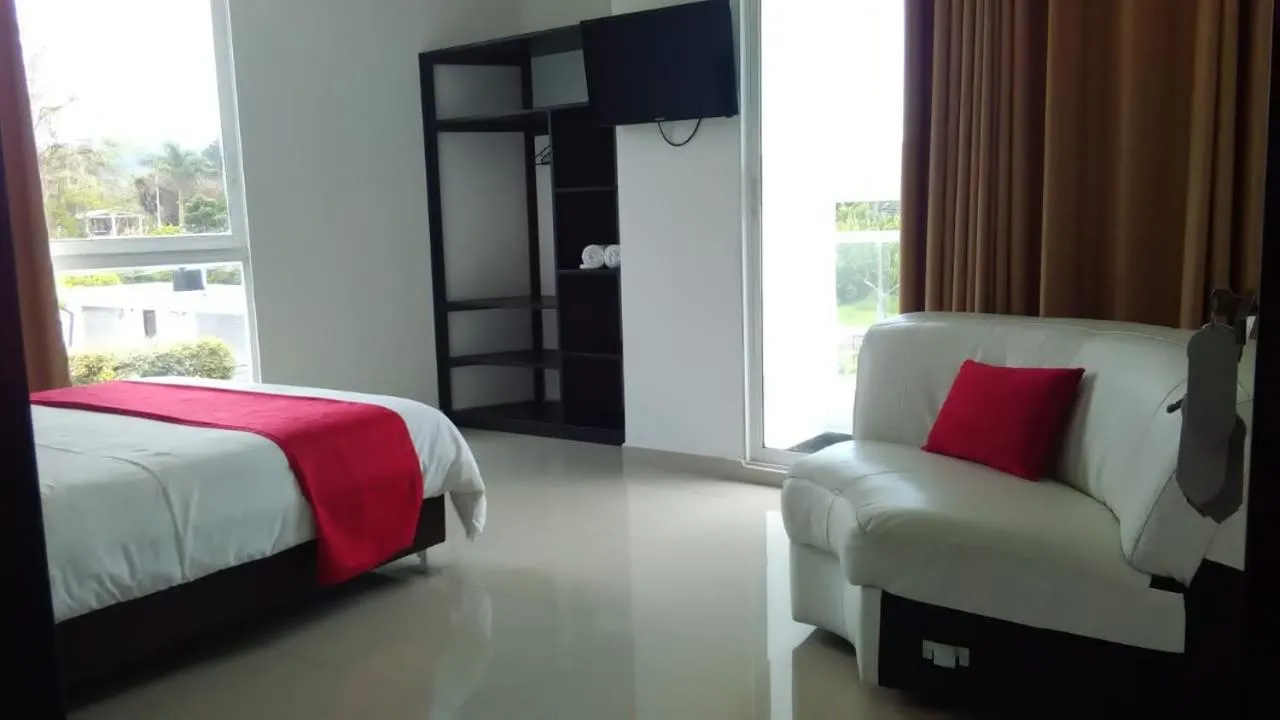 Bedroom, Bed in Hotel Palmeras De Luz