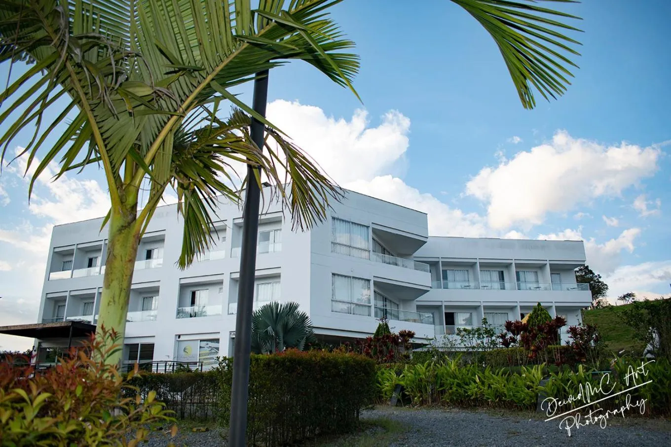 Property building in Hotel Palmeras De Luz