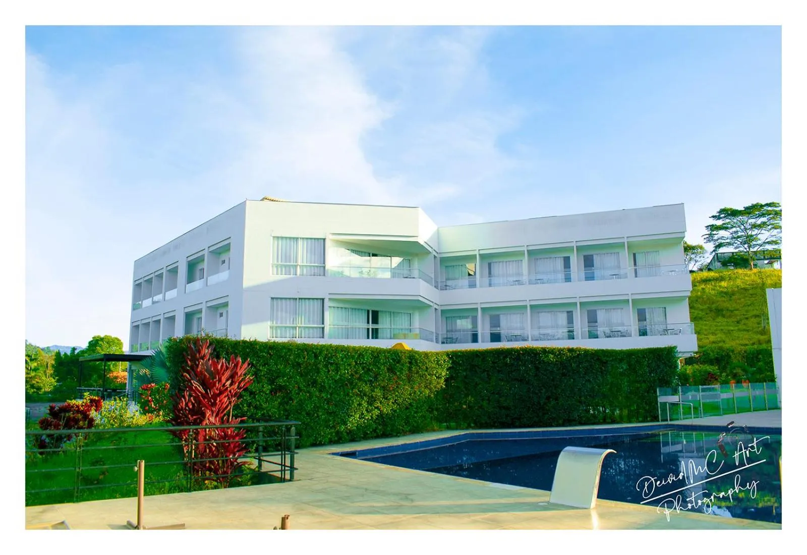 Property building in Hotel Palmeras De Luz