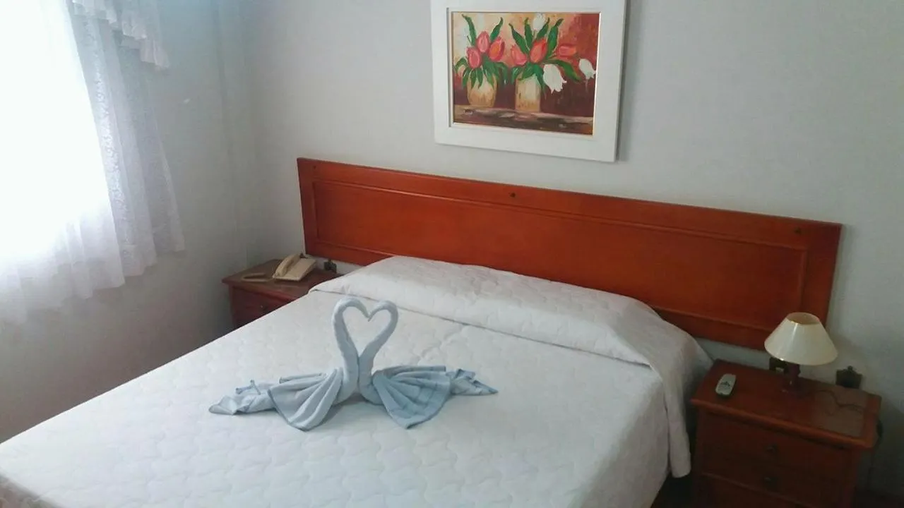 Bed in Pousada Normandy