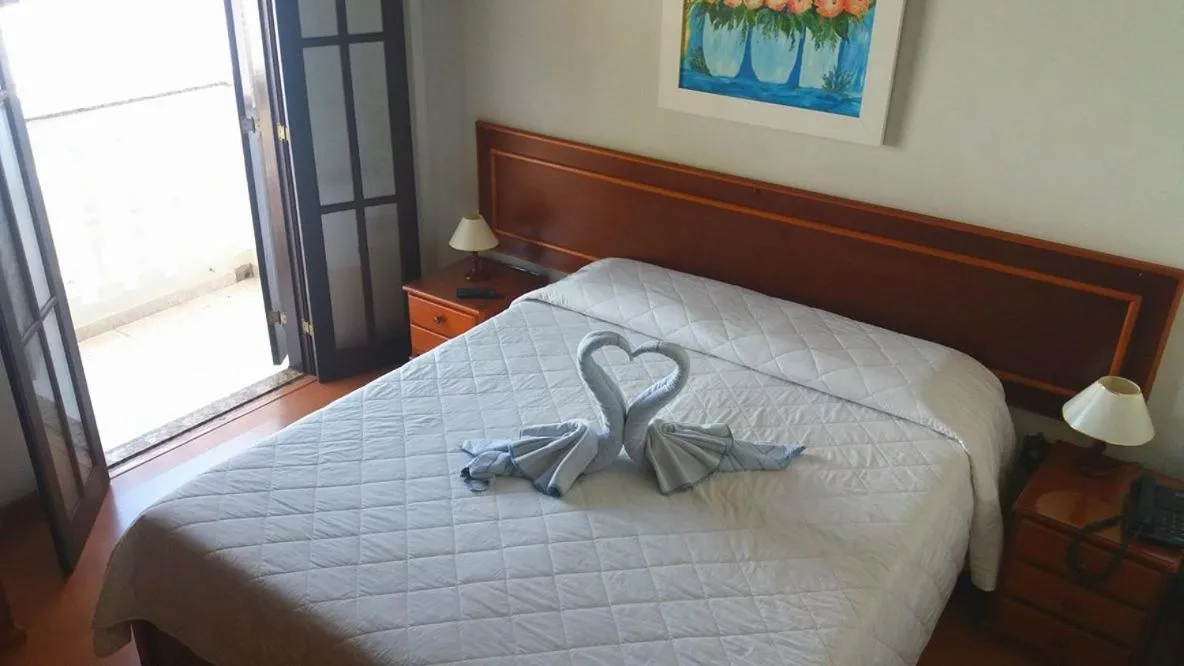 Bed in Pousada Normandy