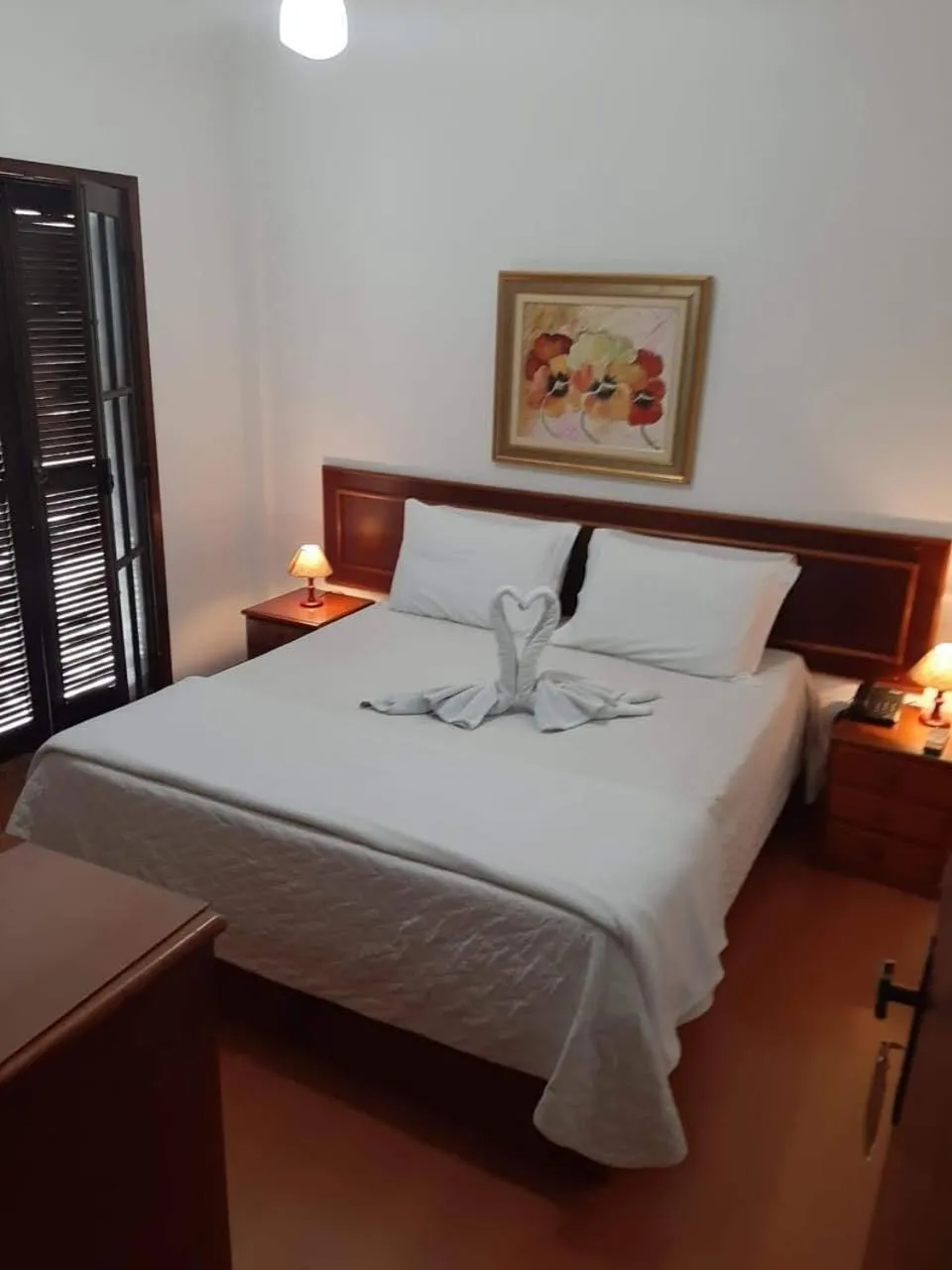 Bed in Pousada Normandy