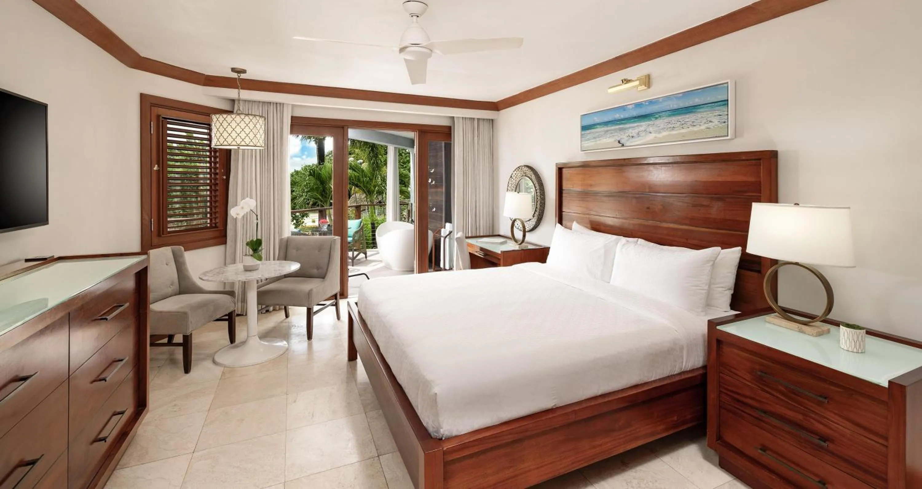 Photo of the whole room, Bed in Sandals Negril Beach All Inclusive Resort and Spa - Couples Only