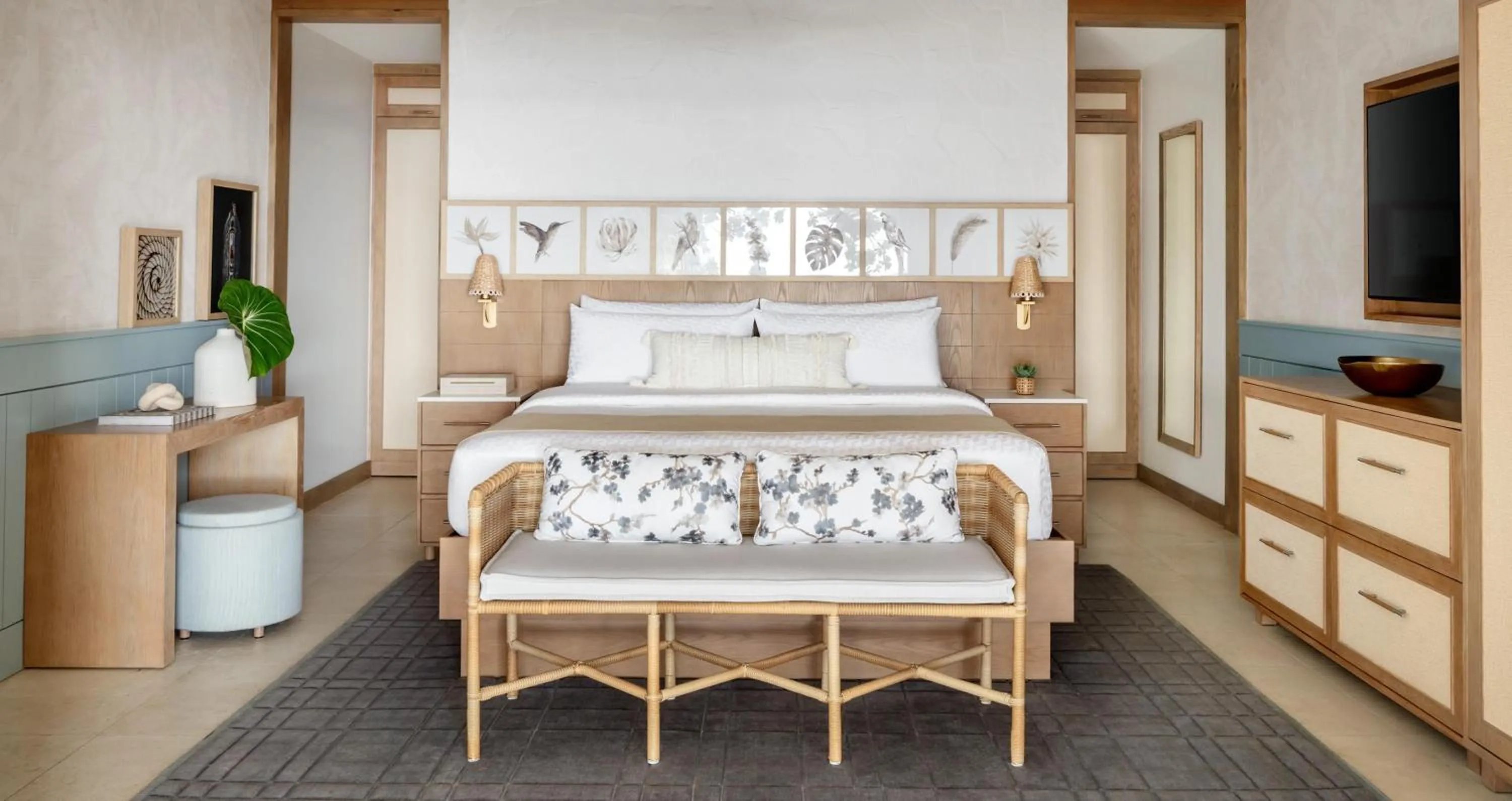 Photo of the whole room, Bed in Sandals Halcyon Beach All Inclusive - Couples Only