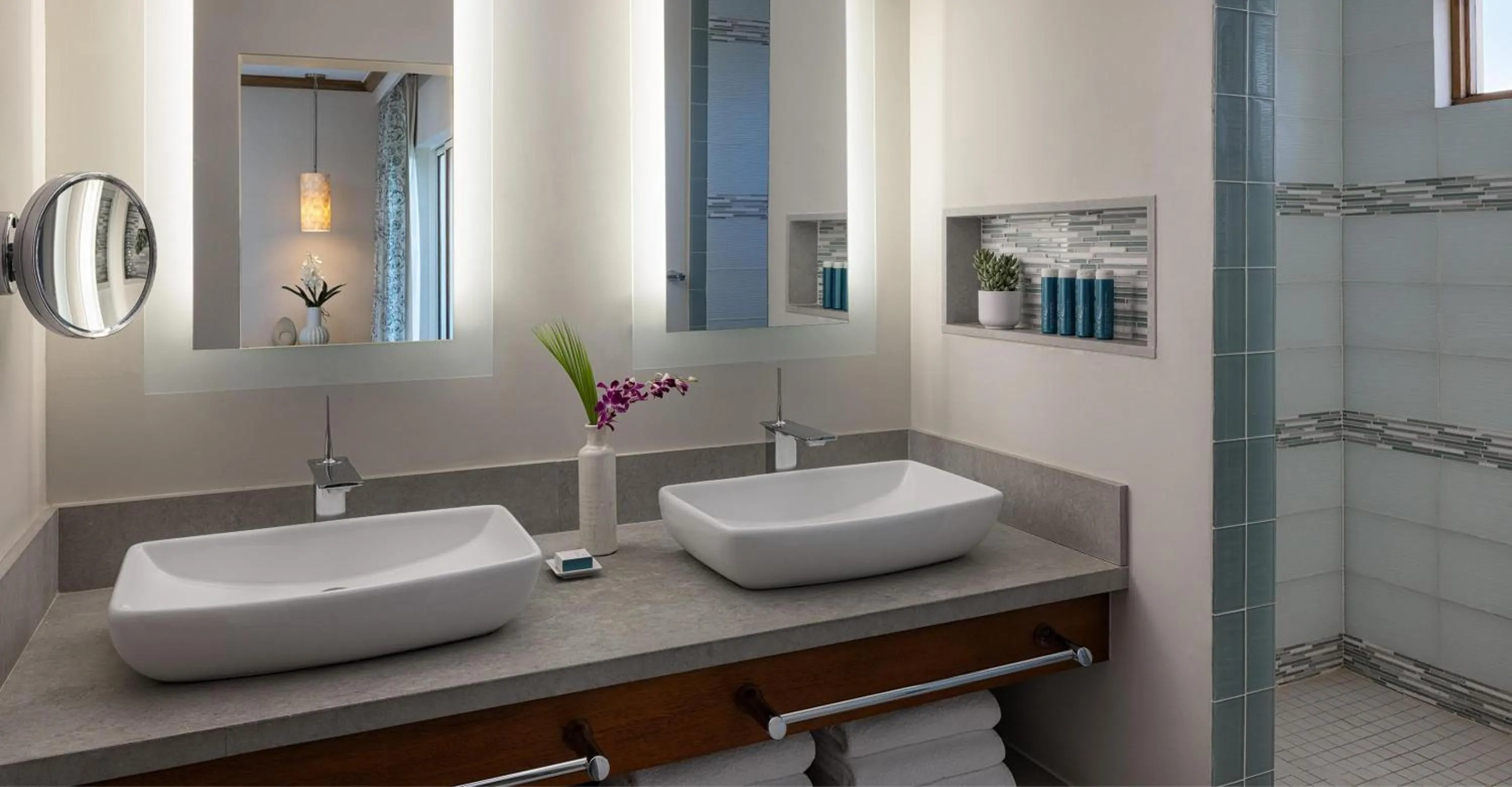 Bathroom in Sandals Regency La Toc All Inclusive Resort and Spa - Couples Only