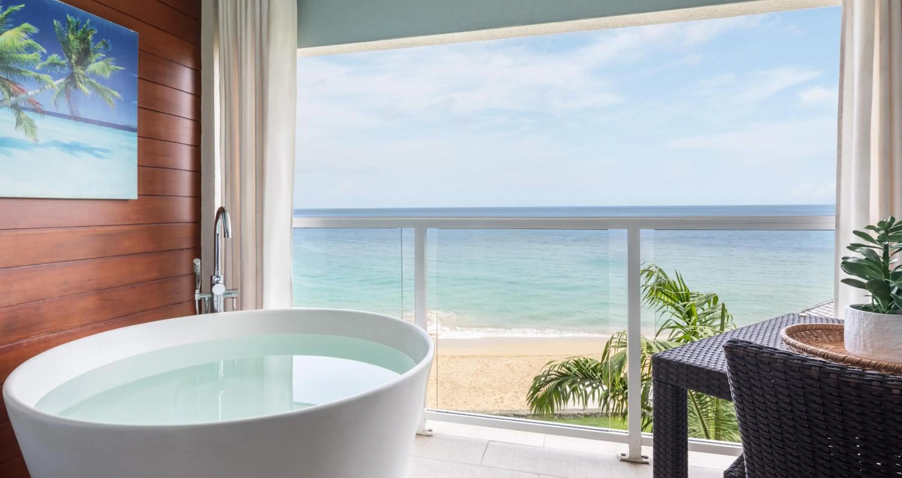 Bathroom in Sandals Regency La Toc All Inclusive Resort and Spa - Couples Only