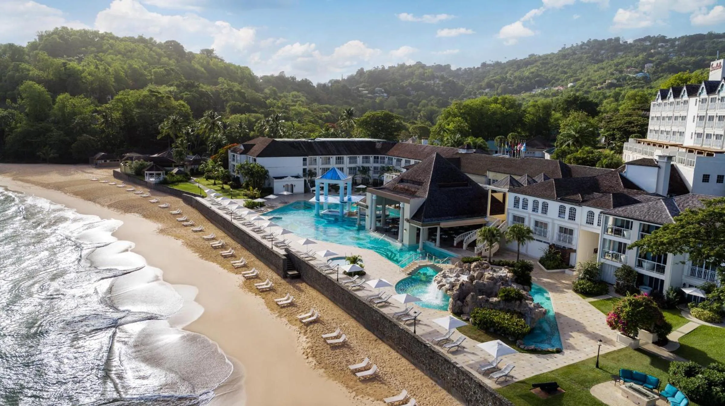 Swimming pool in Sandals Regency La Toc All Inclusive Resort and Spa - Couples Only