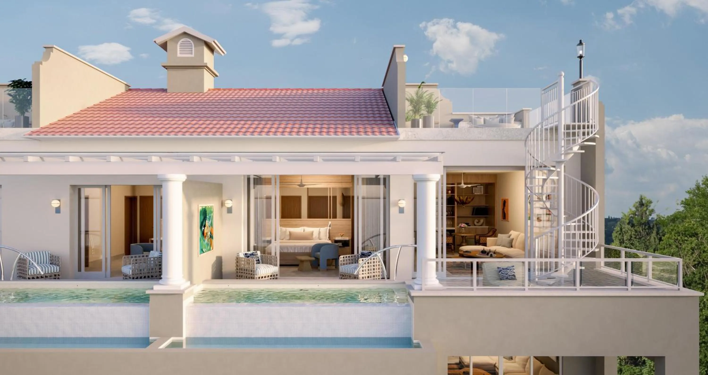 Photo of the whole room in Sandals Royal Caribbean All Inclusive Resort & Private Island - Couples Only