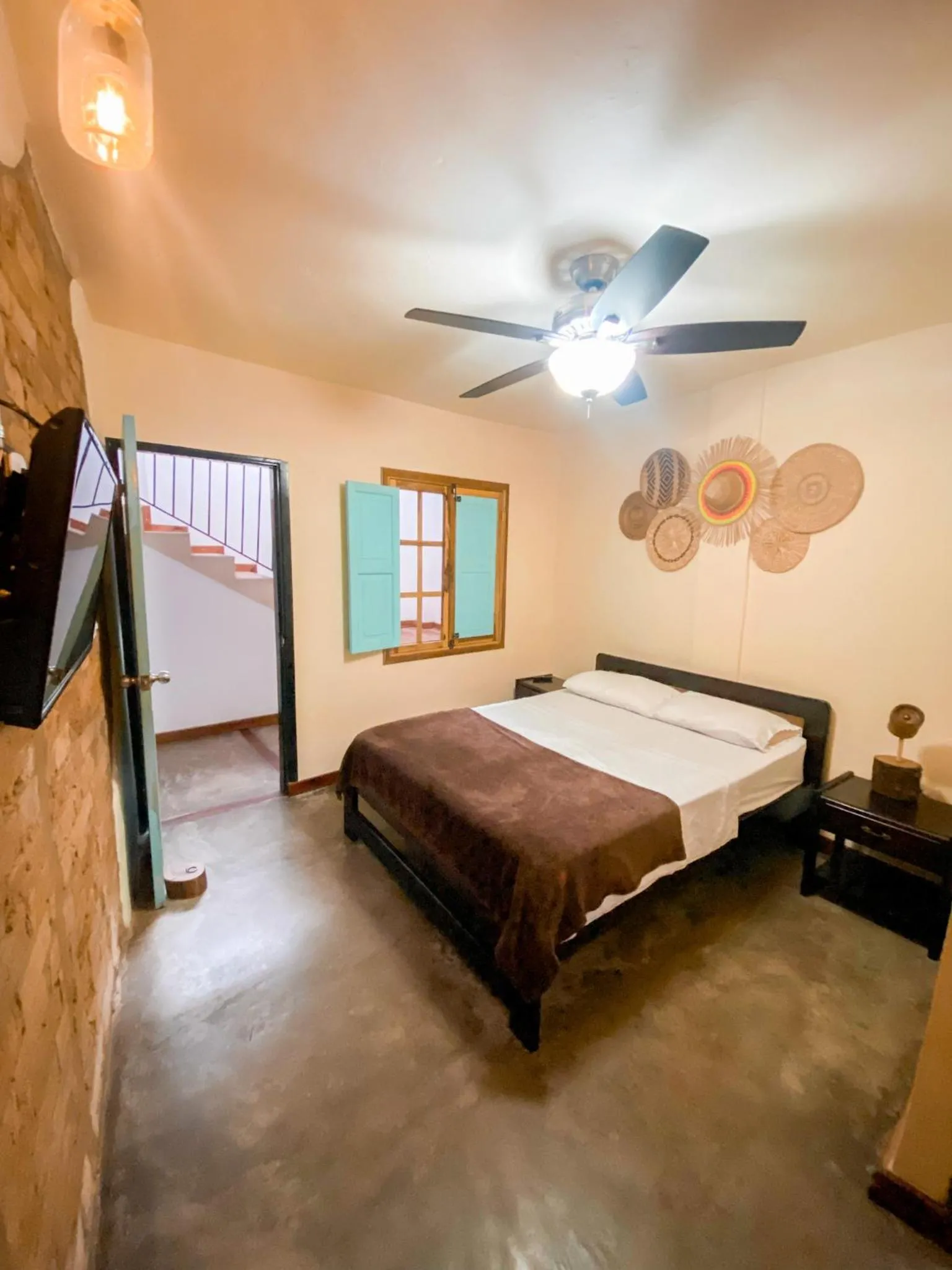 Double Room in La Rosa Nautica Hostel