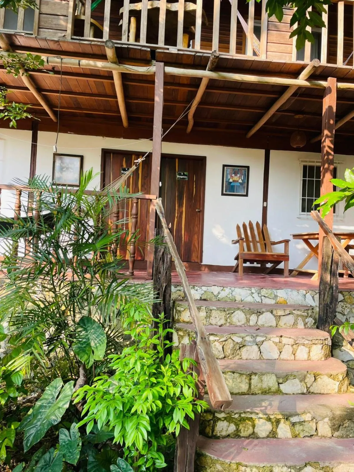 Garden in Hotel Mon Ami