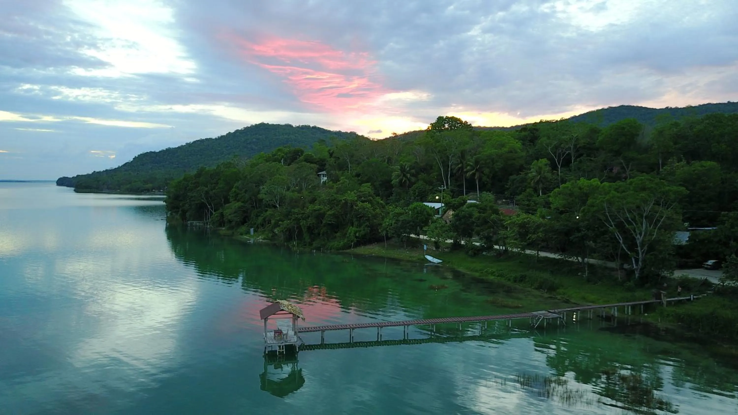 Lake view in Hotel Mon Ami