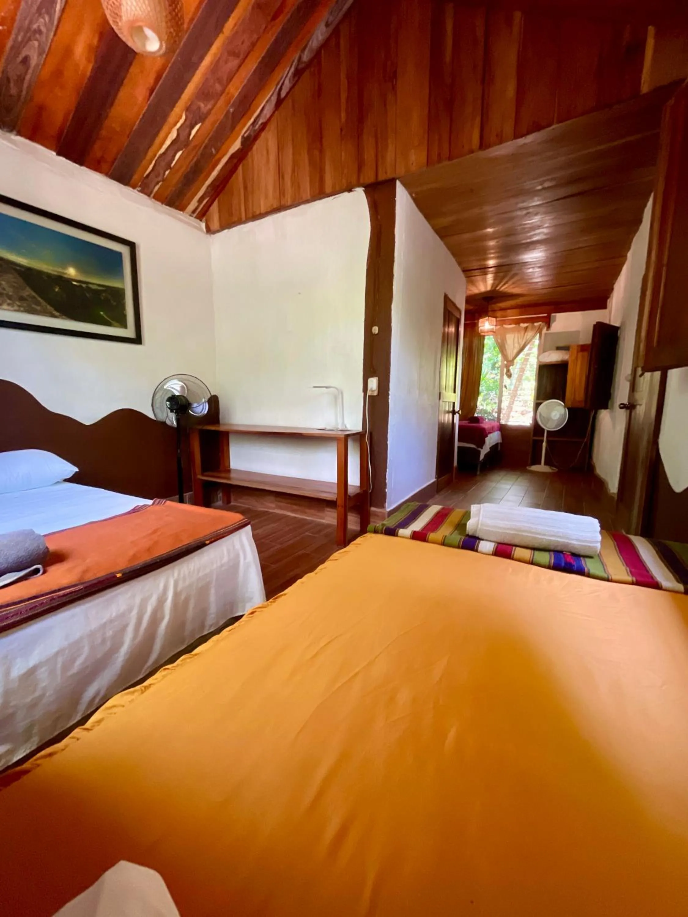 Bed in Hotel Mon Ami