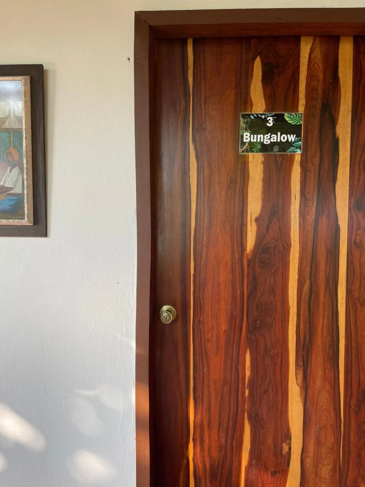 Garden view in Hotel Mon Ami