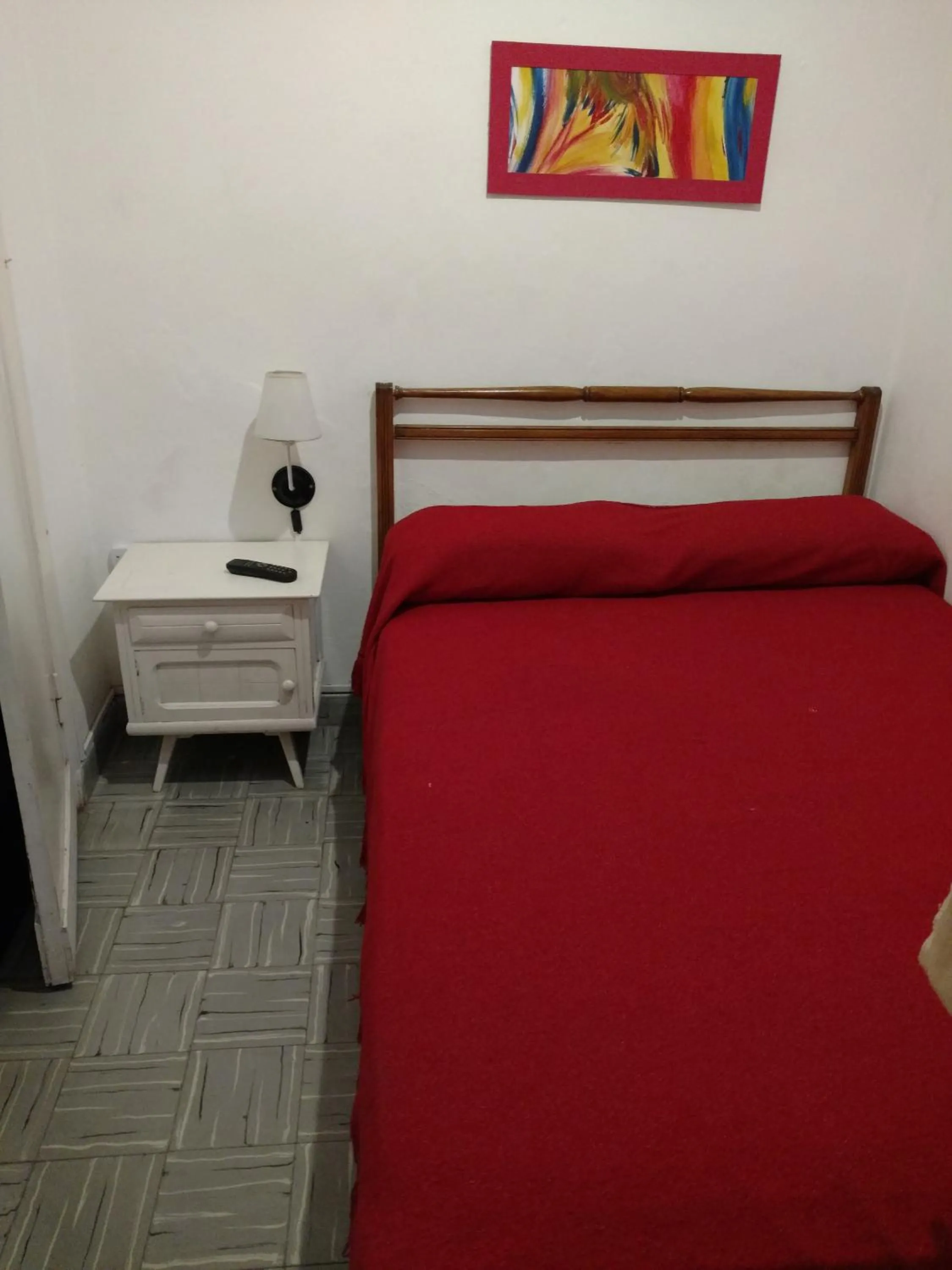 Bed in Hostería Almirante Brown