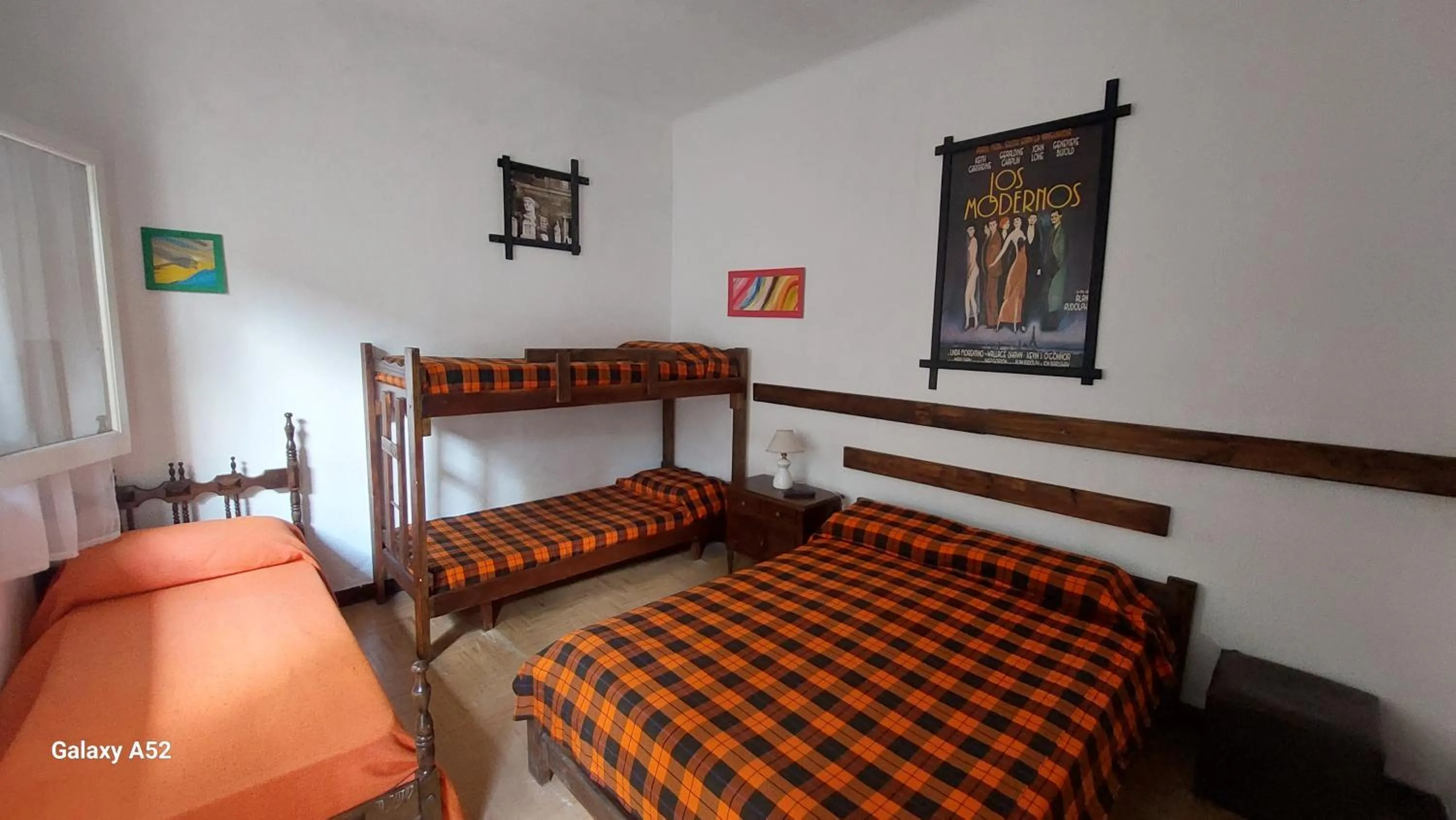 Bed in Hostería Almirante Brown
