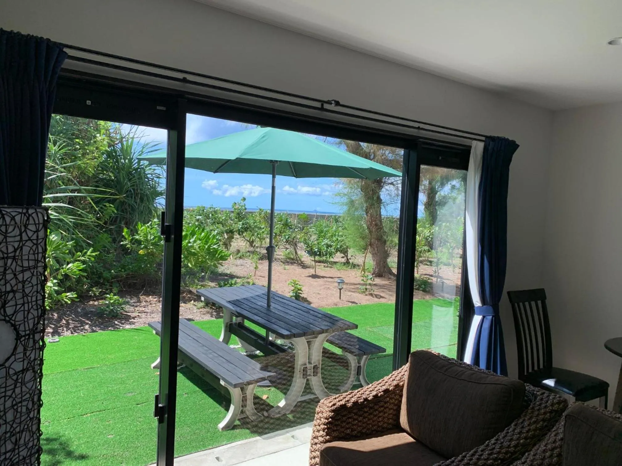 Balcony/Terrace in The Peridot Smart Hotel Tancha Ward