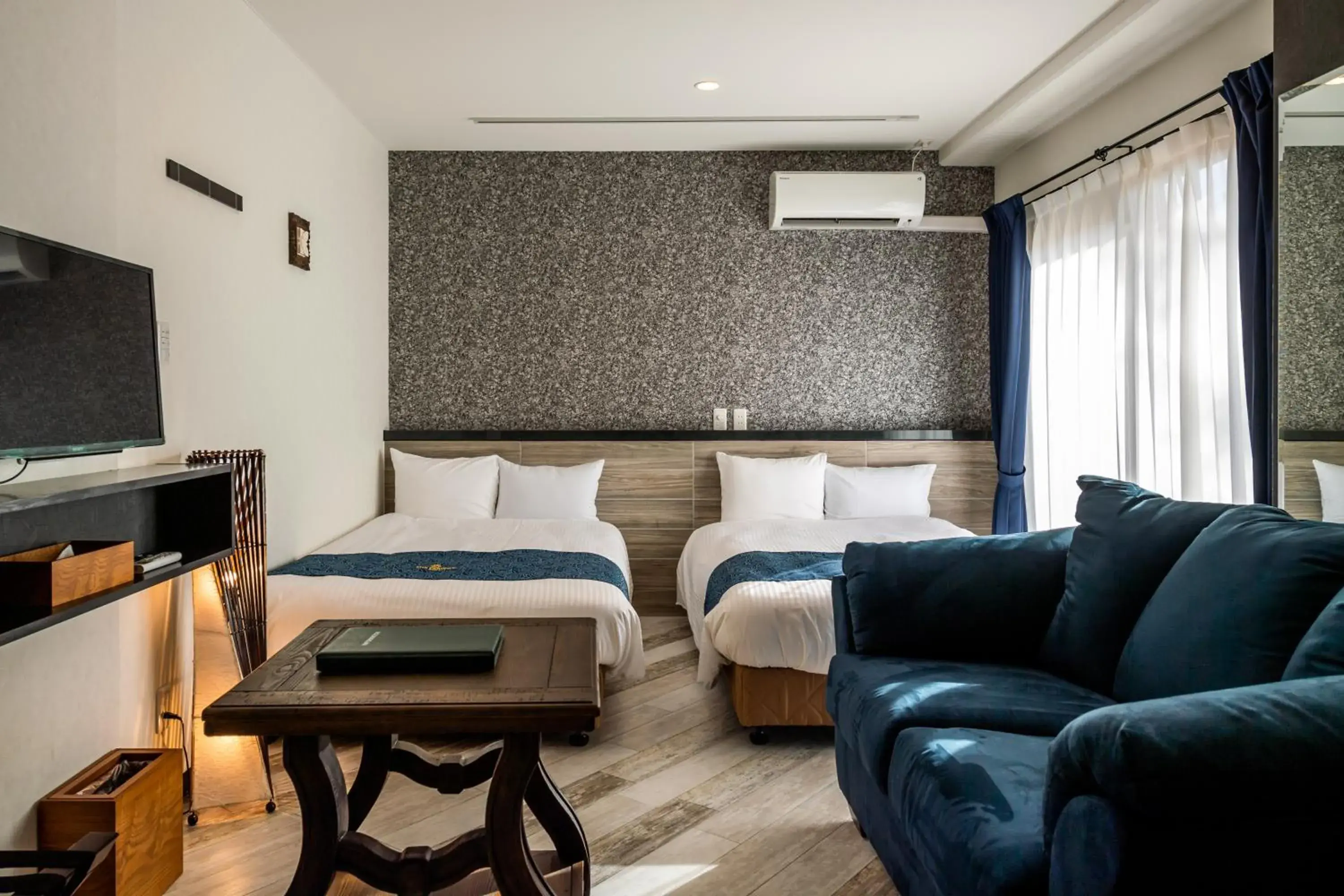 Bed in The Peridot Smart Hotel Tancha Ward Bed in The Peridot Smart Hotel Tancha Ward