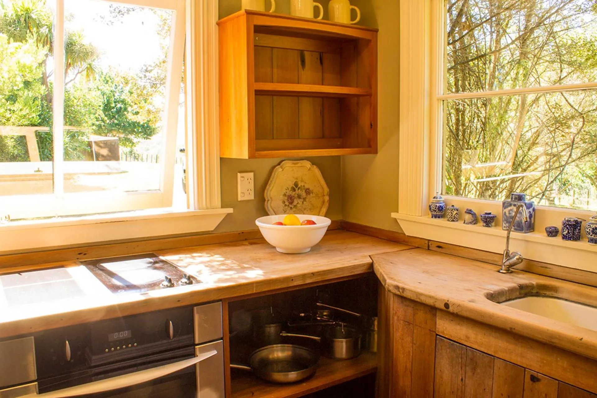 Kitchen or kitchenette in Secluded Haven Near Bush, Beach & Havelock North