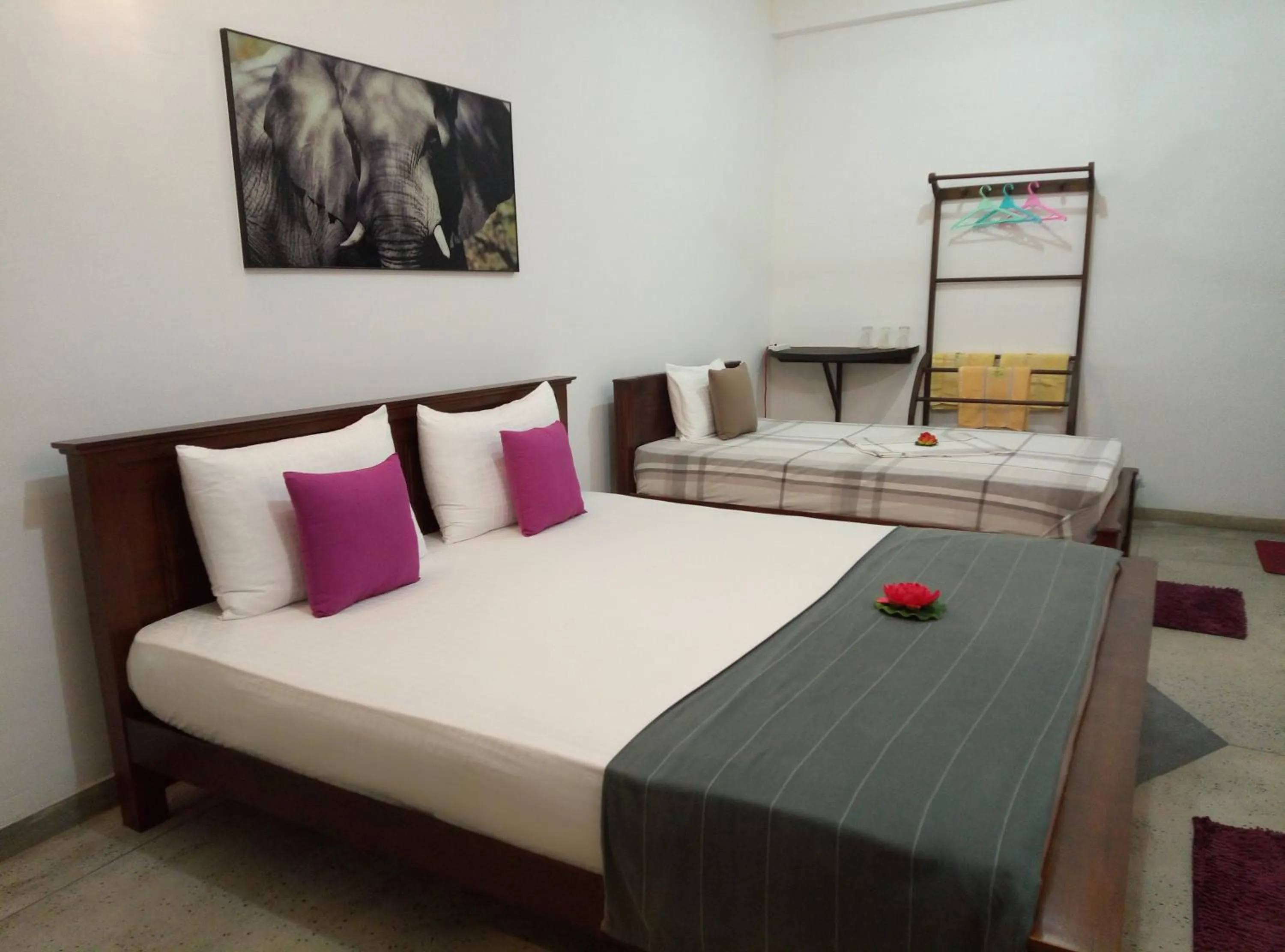 Bedroom, Bed in Ging View Villa