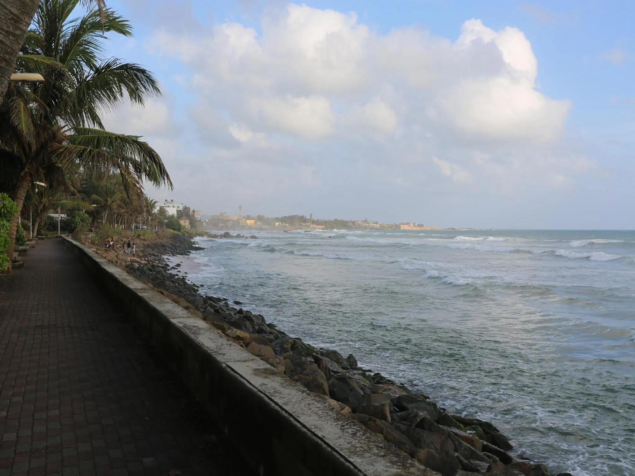 Beach in Ging View Villa