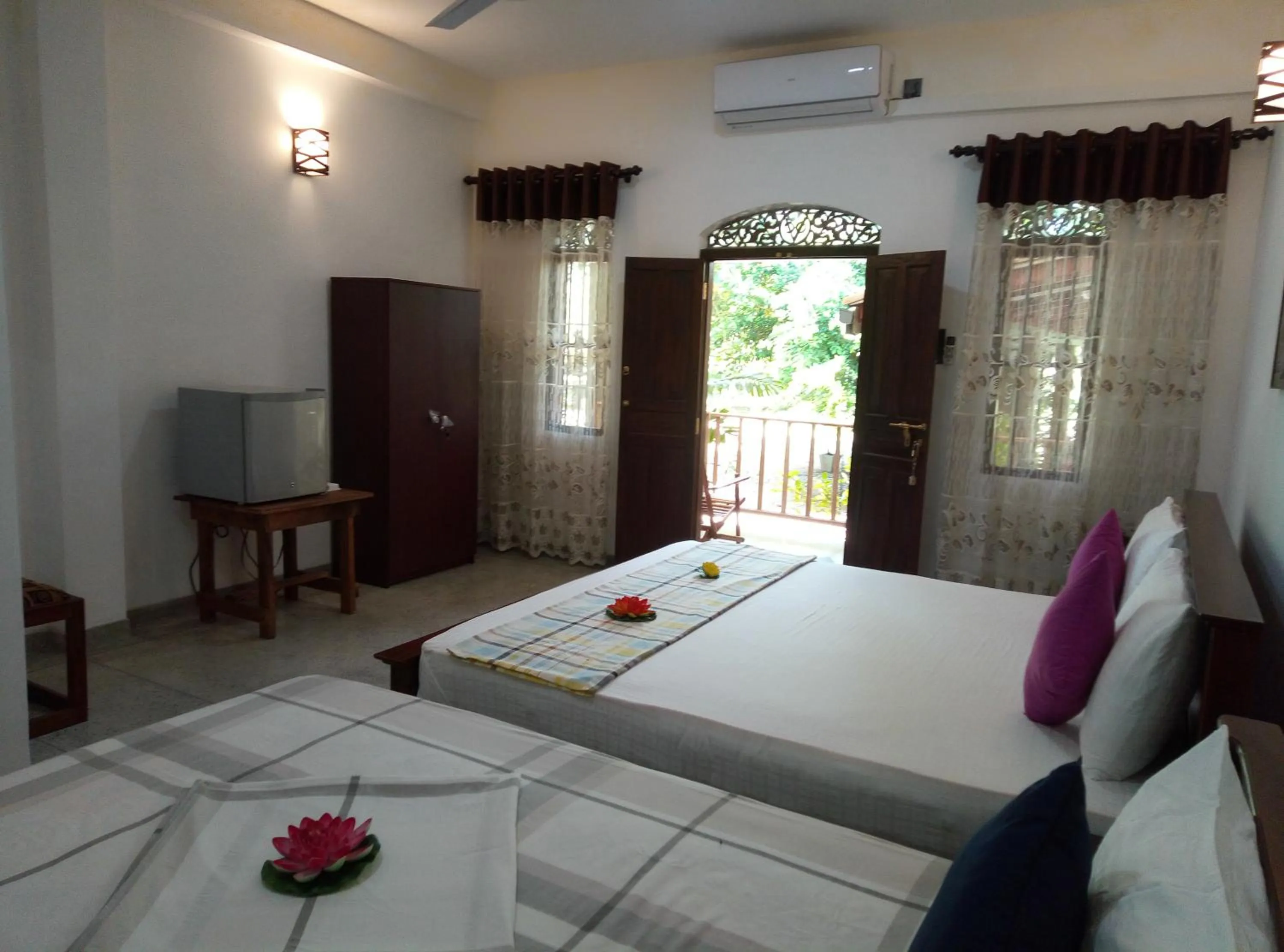 Bedroom, Bed in Ging View Villa