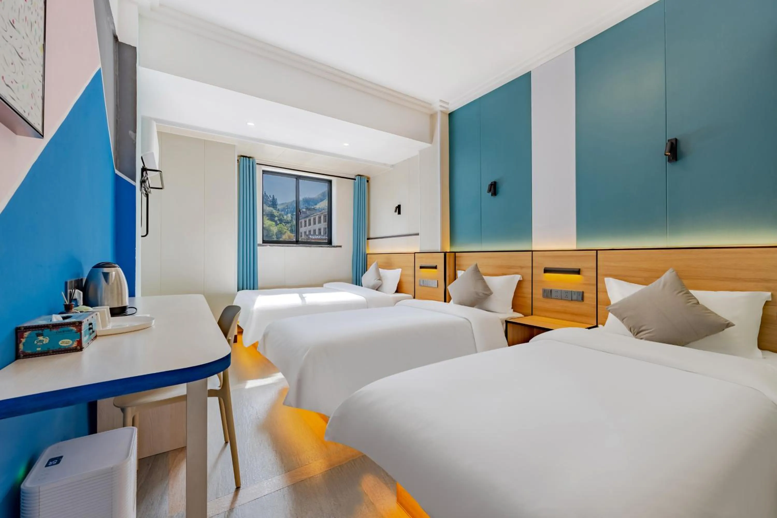 Bed in Kunlun International Youth Hostel