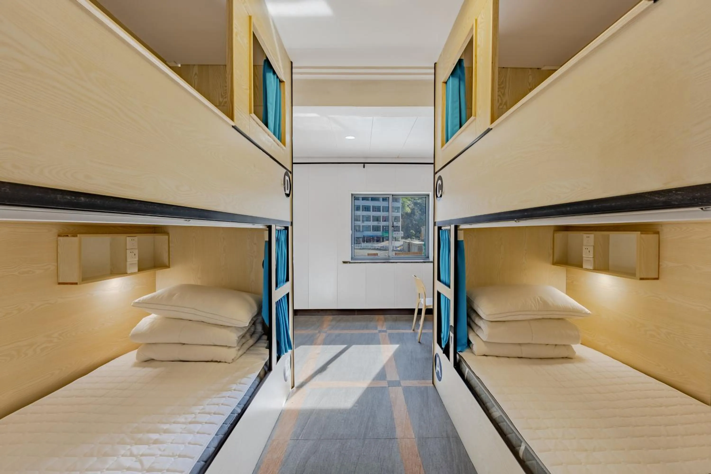 Bed in Kunlun International Youth Hostel