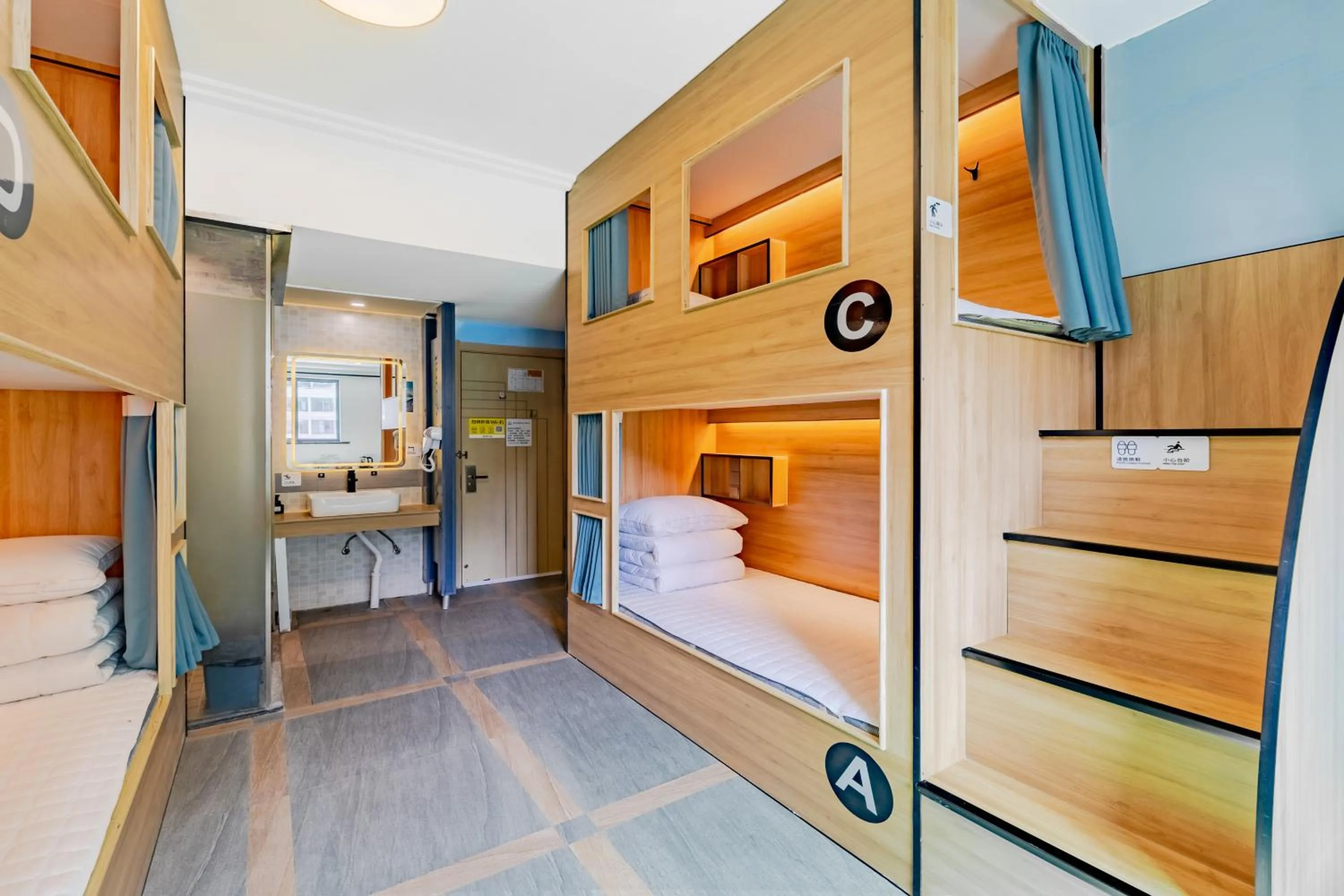 Bed in Kunlun International Youth Hostel