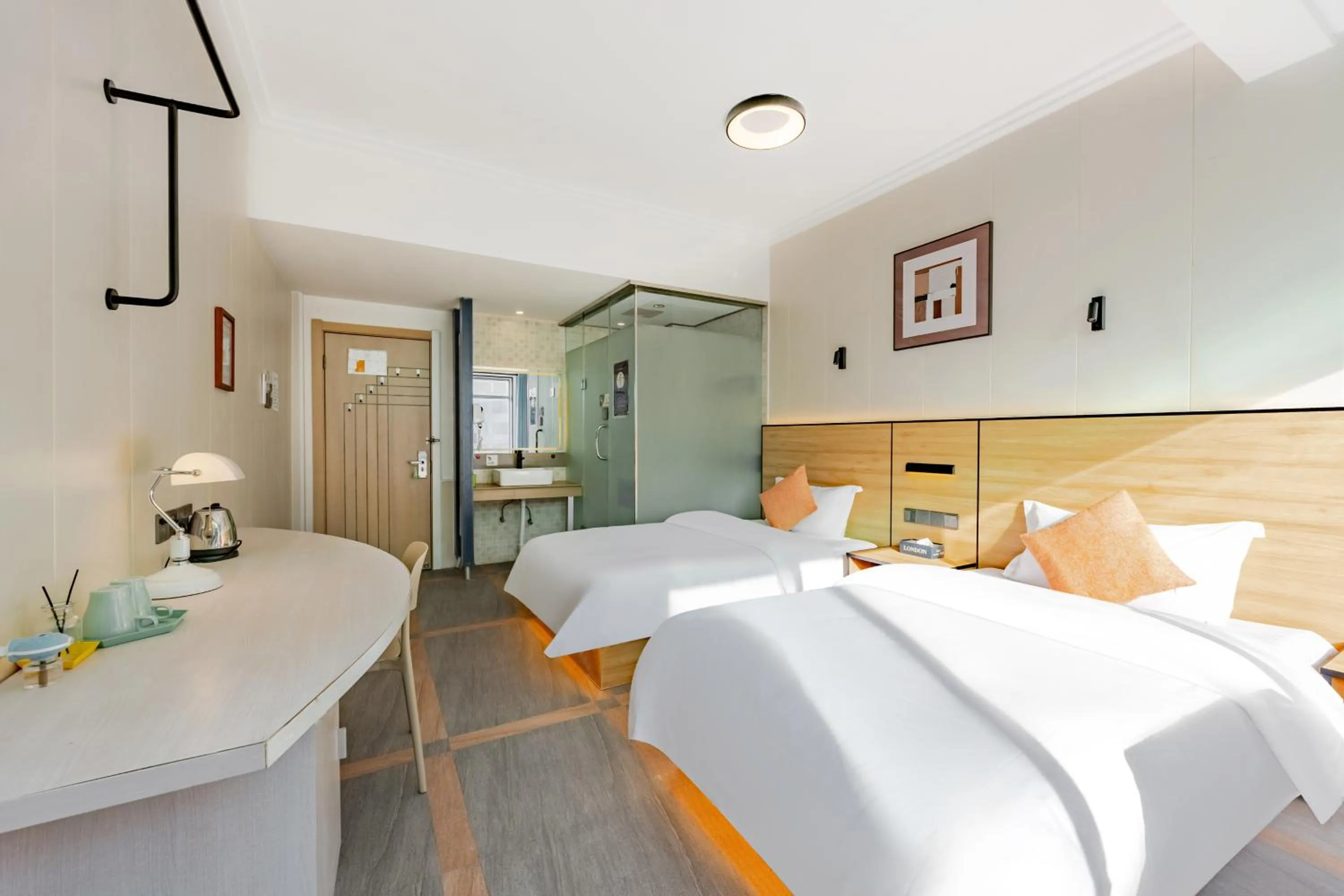 Bed in Kunlun International Youth Hostel