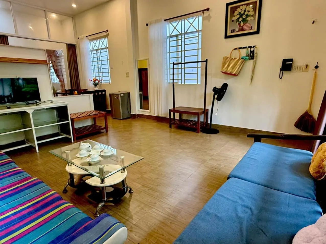 Living room in Mai Binh Phuong Bungalow