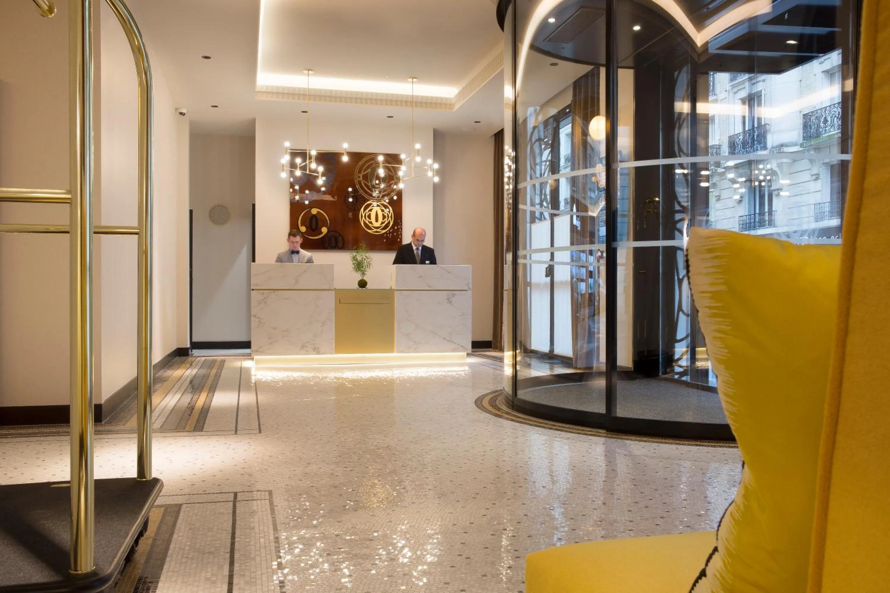 Lobby or reception in Le Tsuba Hotel