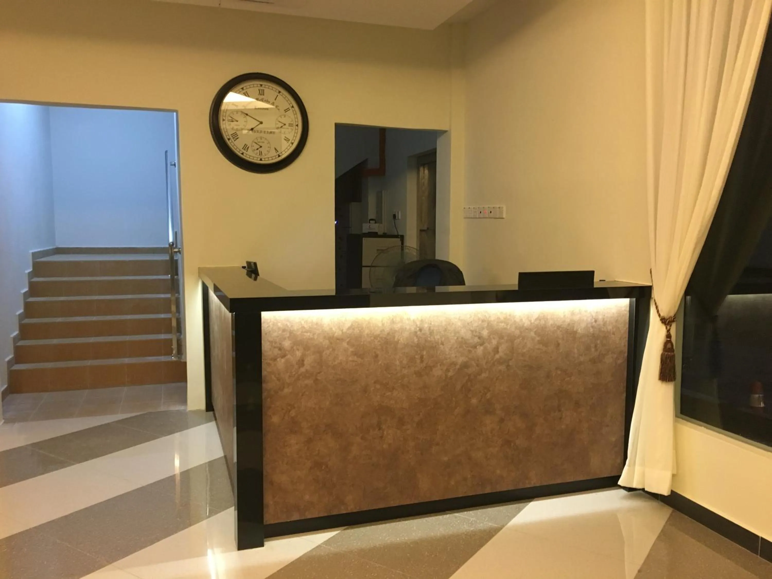 Lobby or reception in Grand Business Hotel