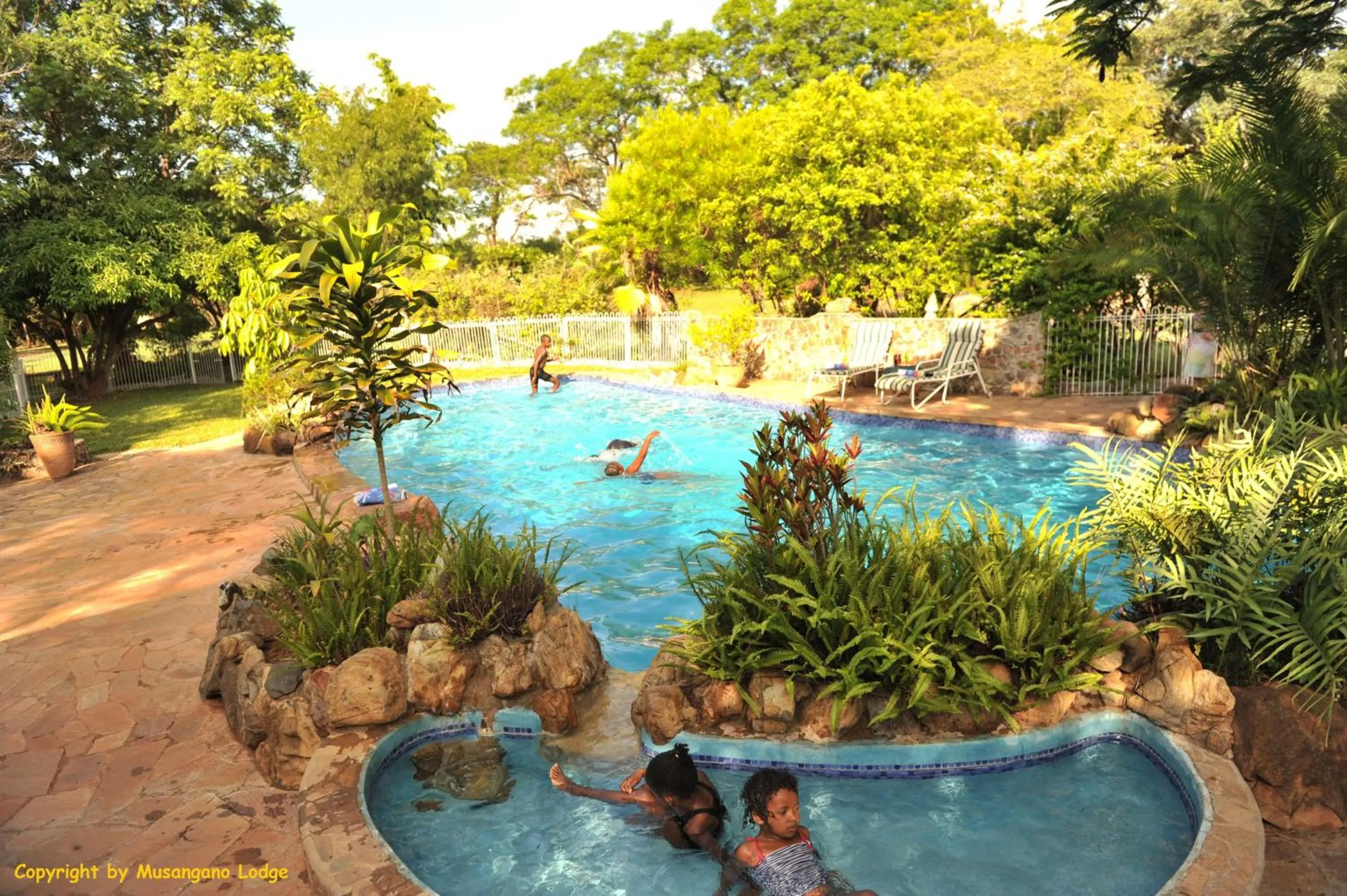 On site in Musangano Lodge