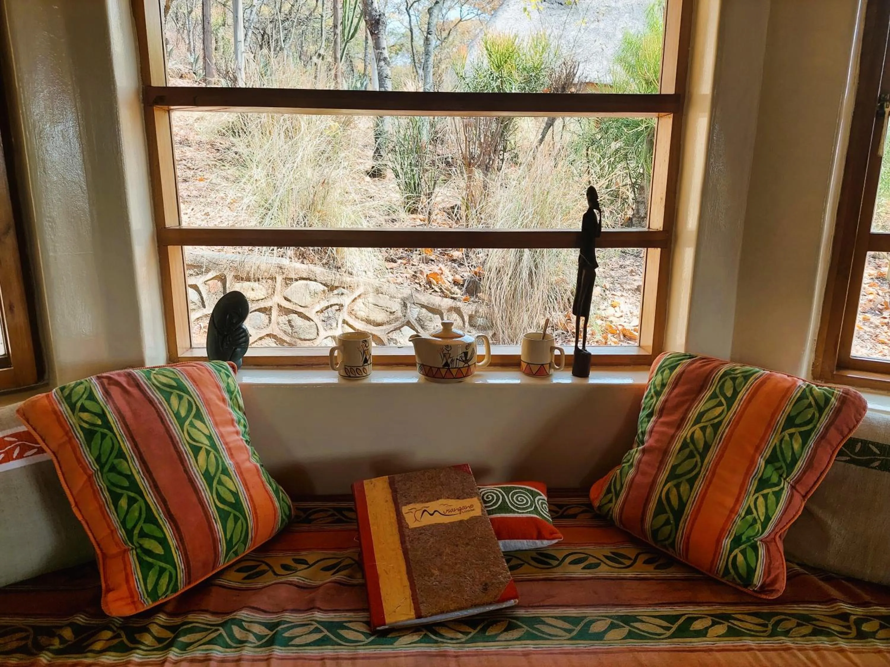 Decorative detail in Musangano Lodge