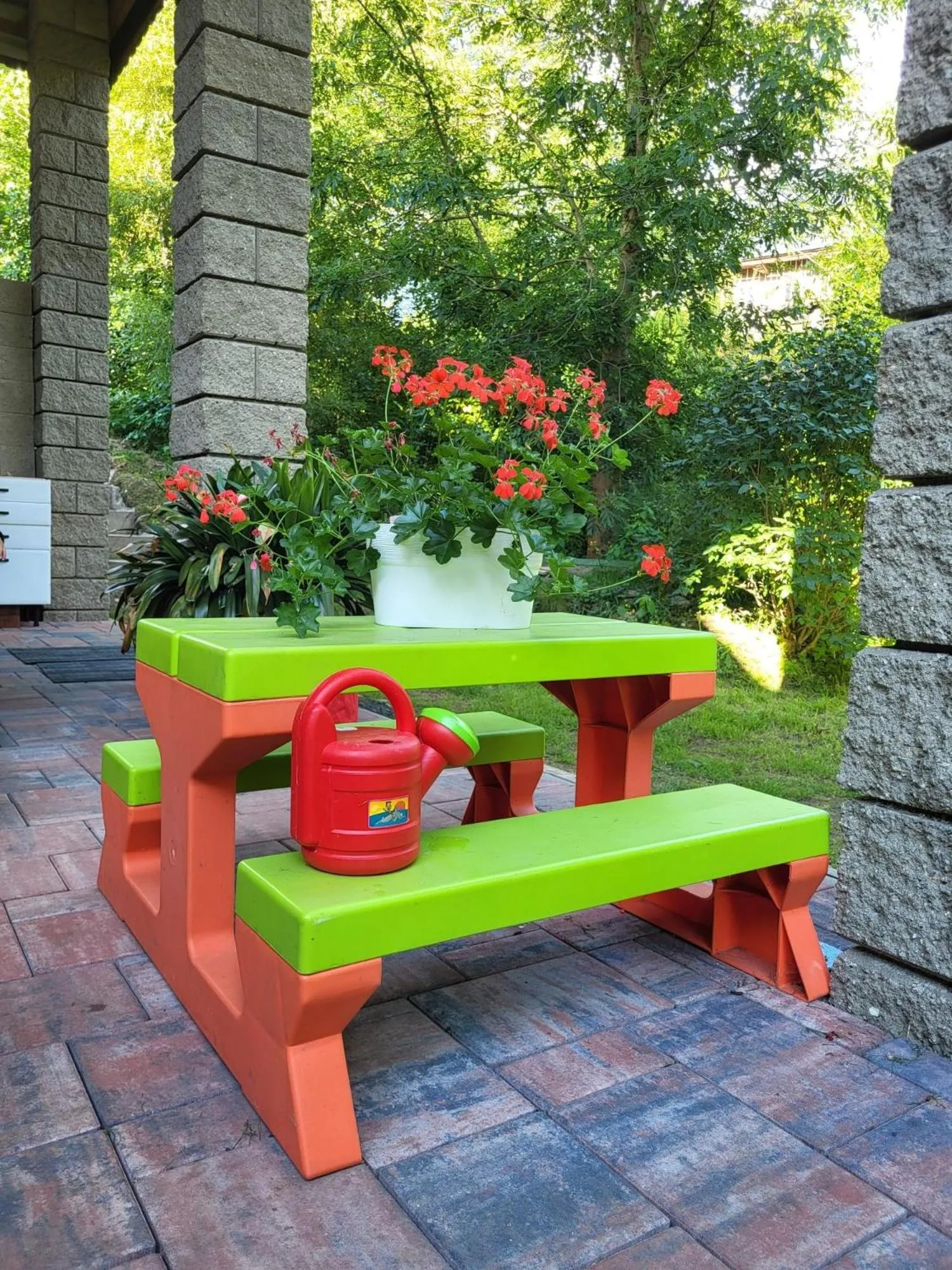 Garden in Penzion "V Zelený"