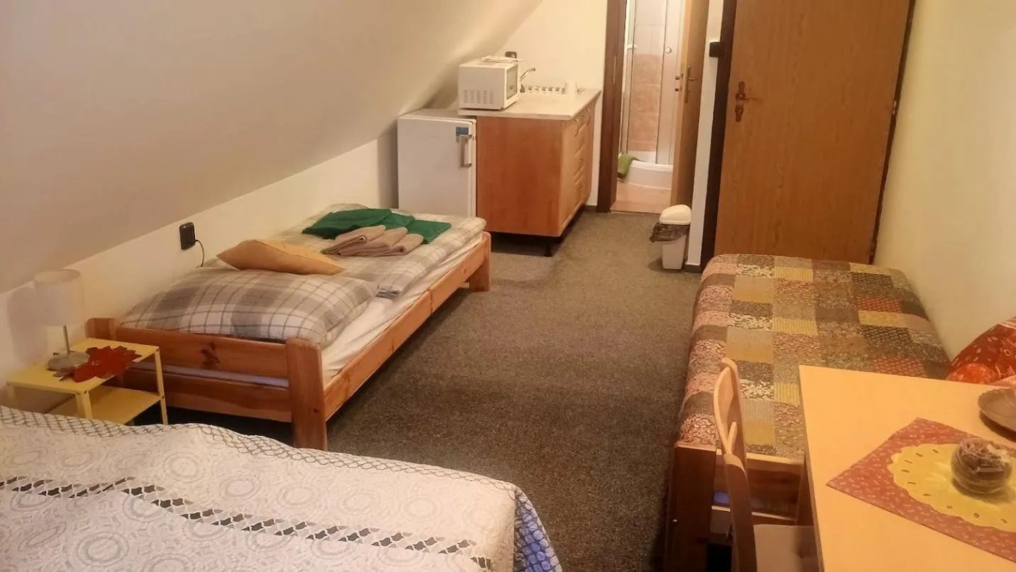 Area and facilities, Bed in Penzion "V Zelený"