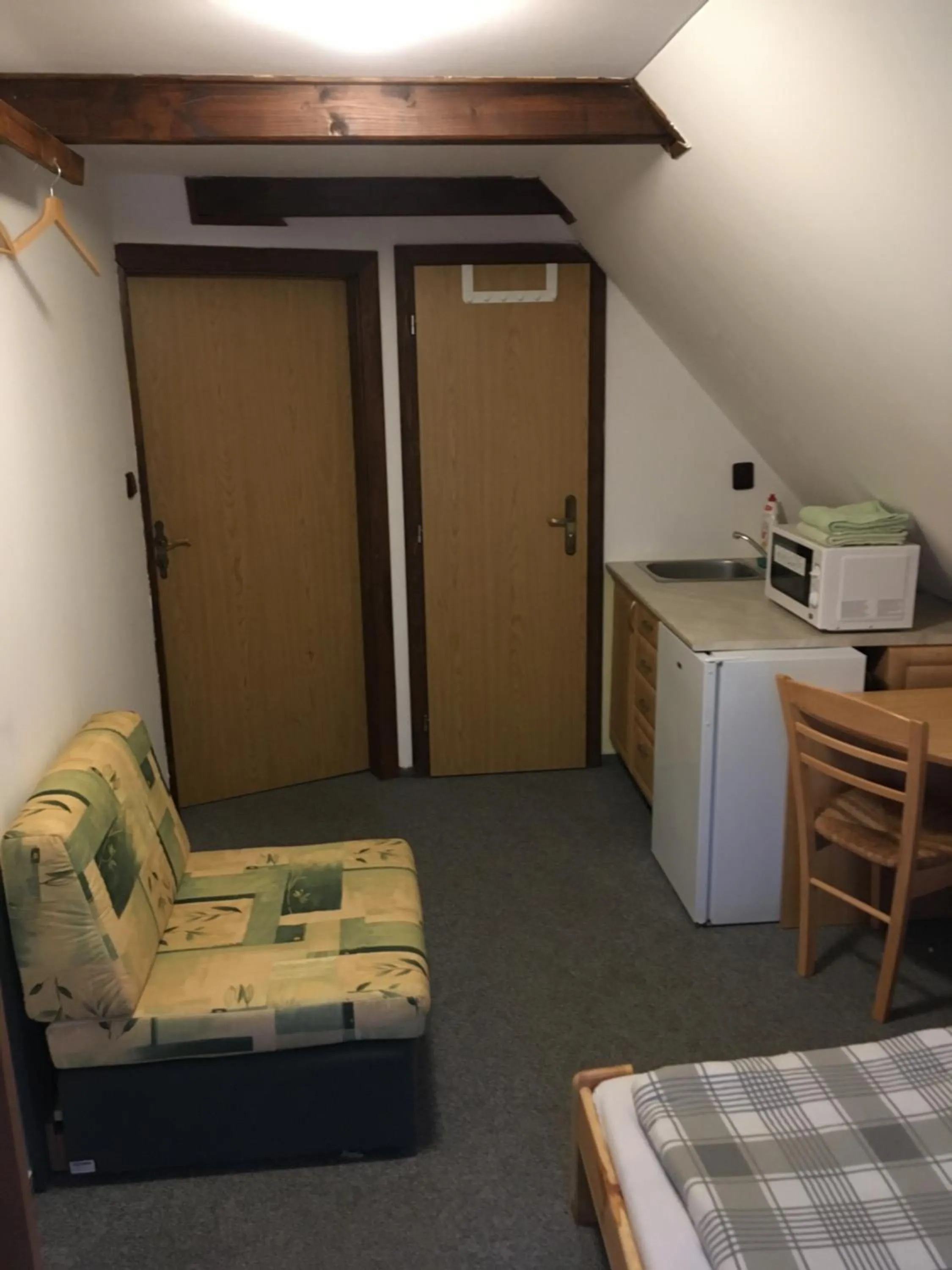 Photo of the whole room, Bed in Penzion "V Zelený"