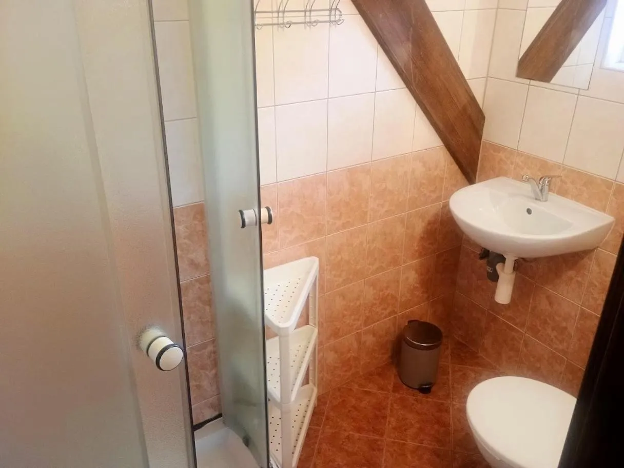 Bathroom in Penzion "V Zelený"