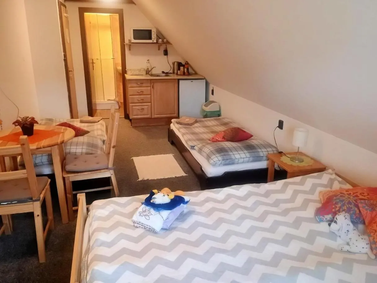 Area and facilities, Bed in Penzion "V Zelený"
