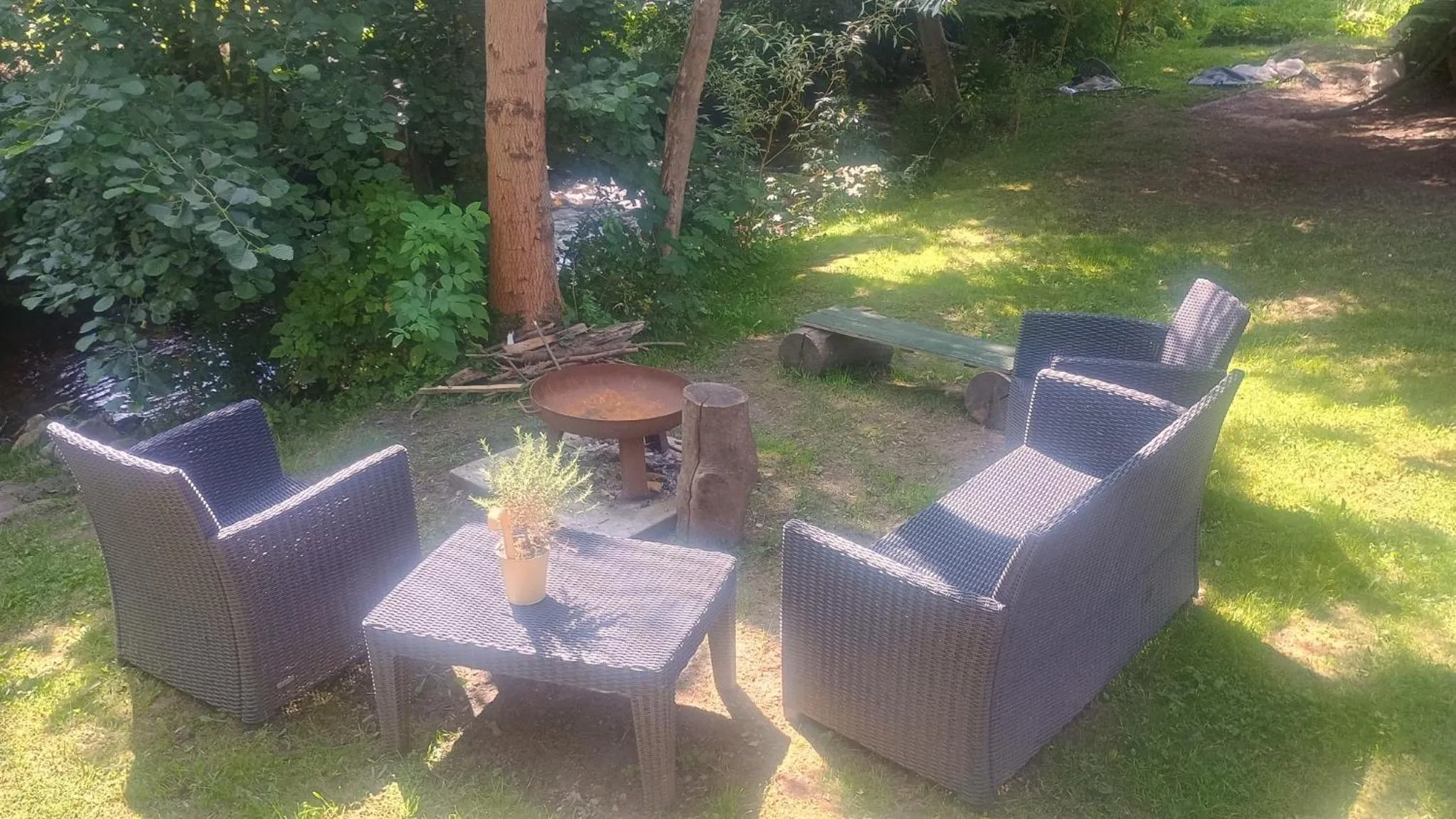 BBQ facilities in Penzion "V Zelený"