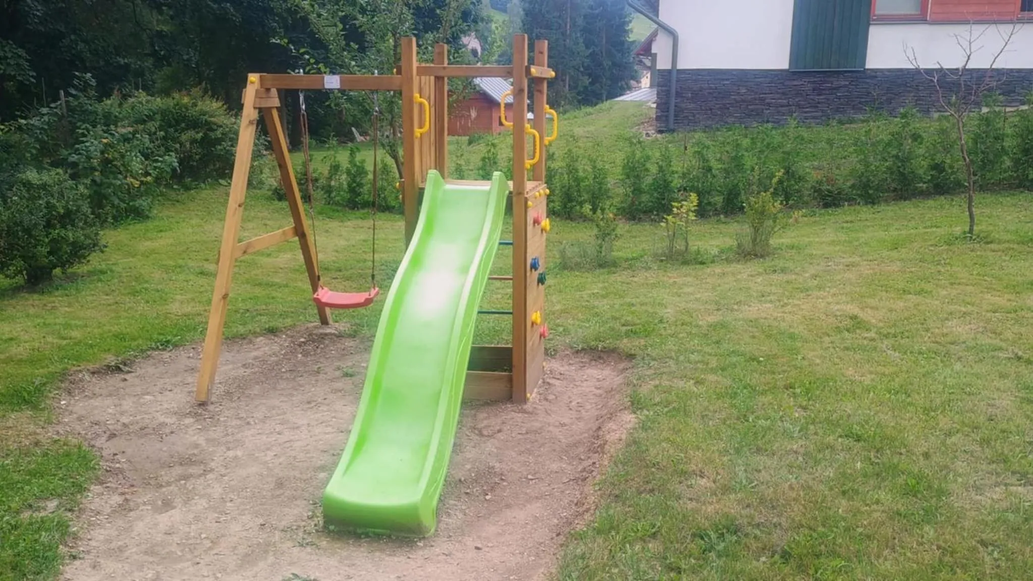 Children play ground in Penzion "V Zelený"