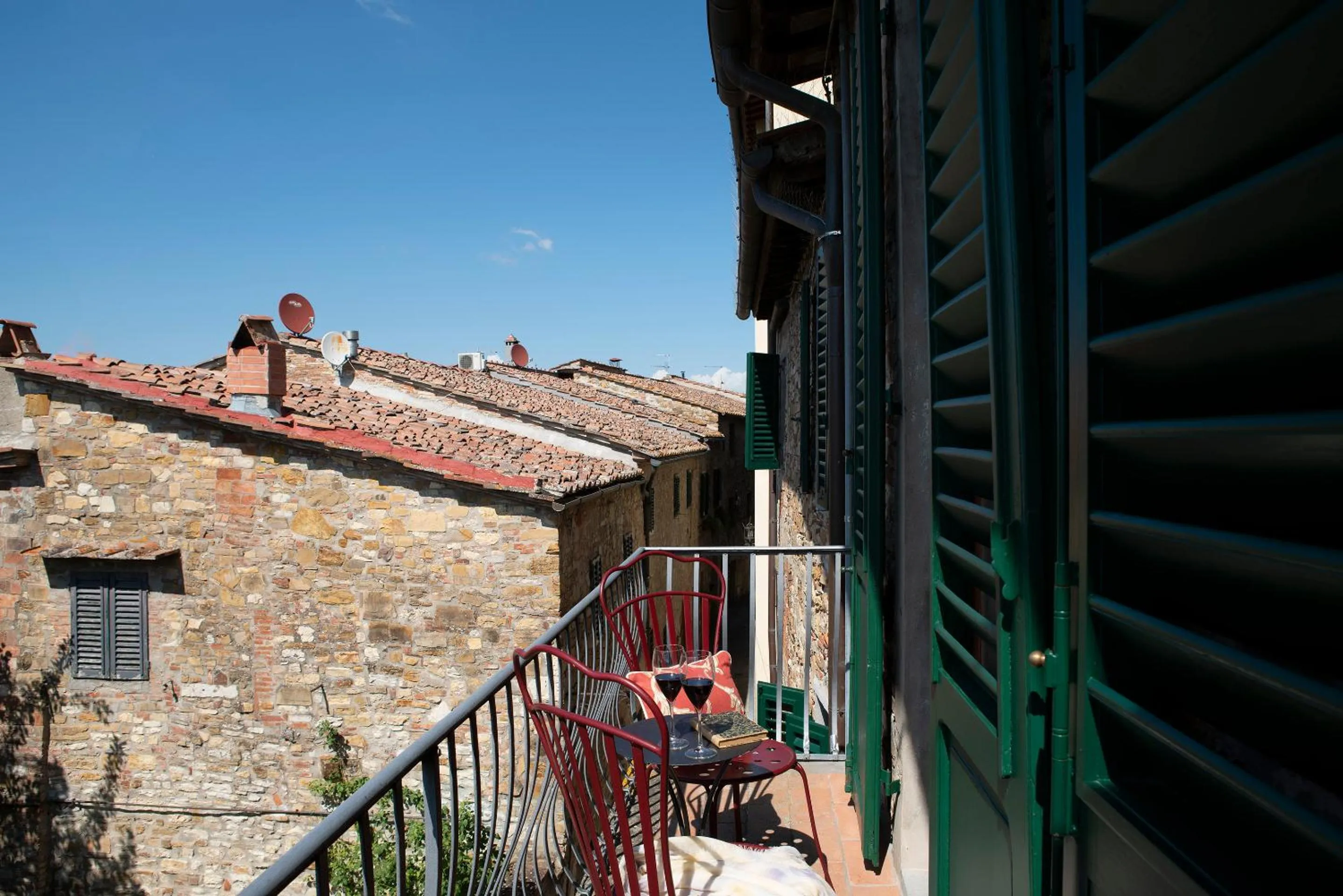 Balcony/Terrace in Palazzo Malaspina B&B