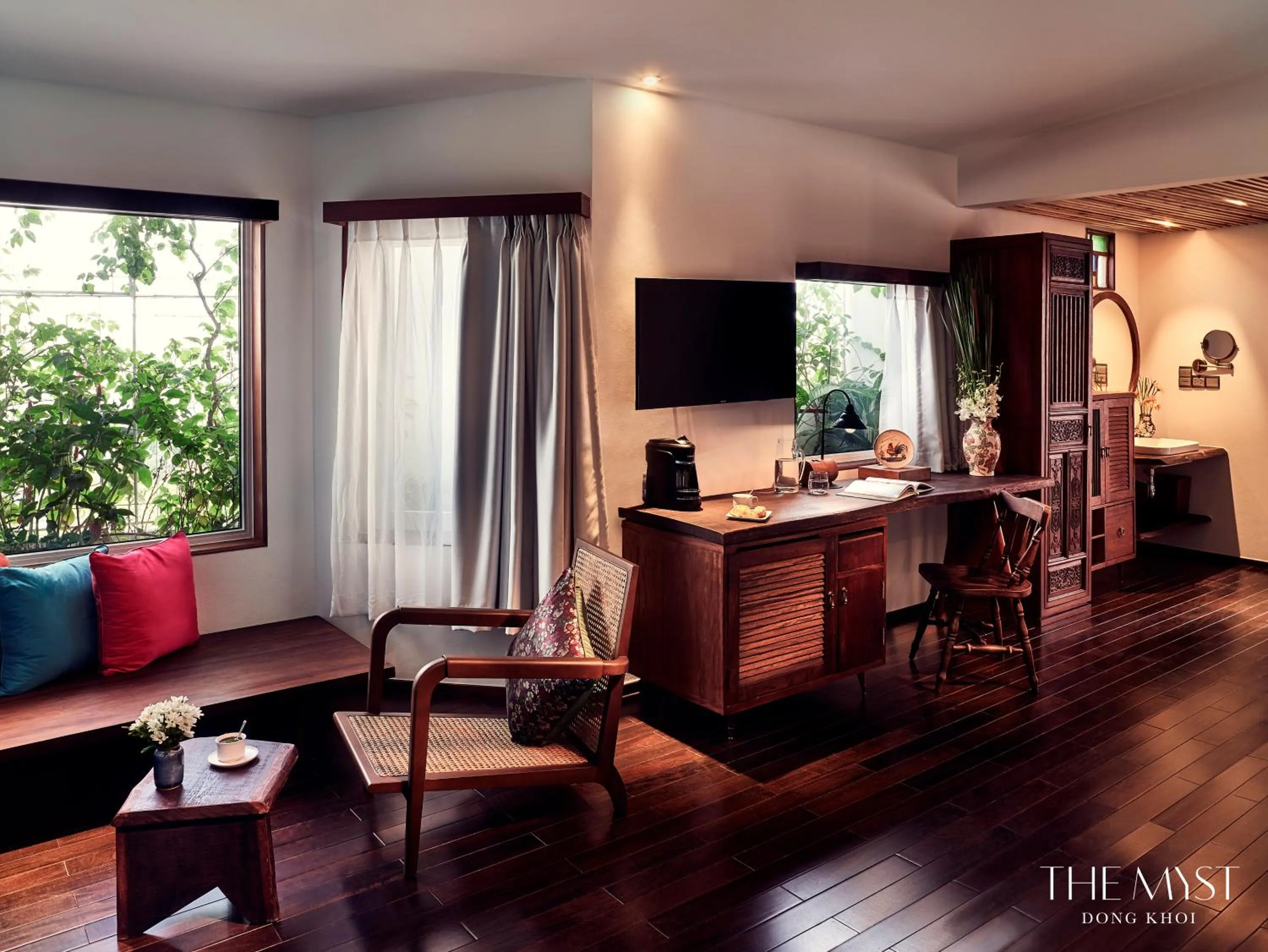 Seating area in The Myst Dong Khoi