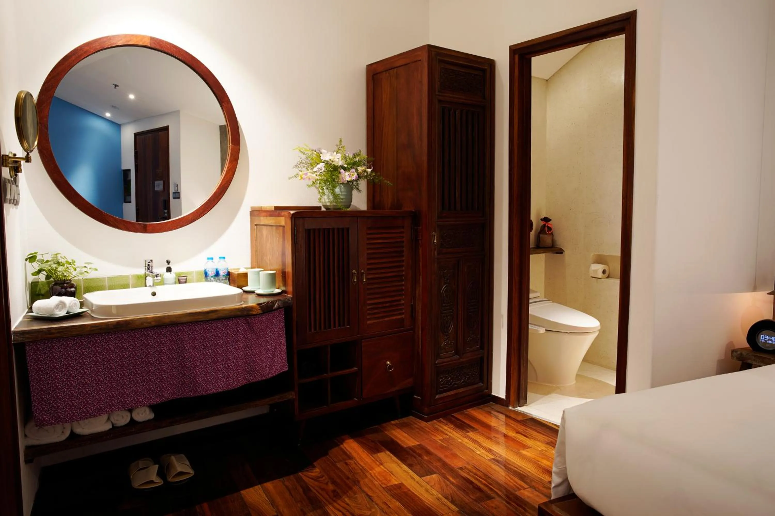 Bathroom, Bed in The Myst Dong Khoi