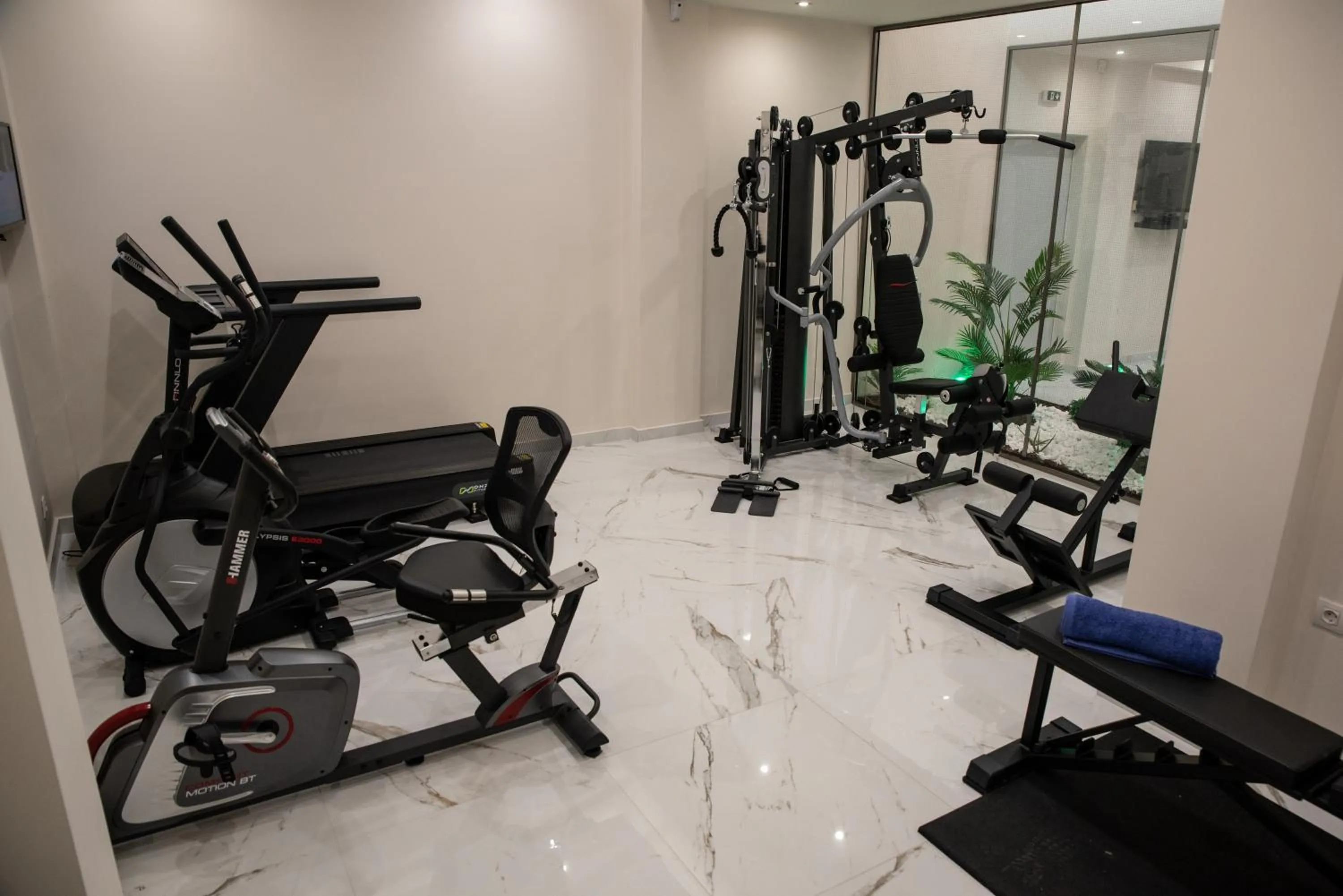 Fitness centre/facilities in Lagaria Apartments