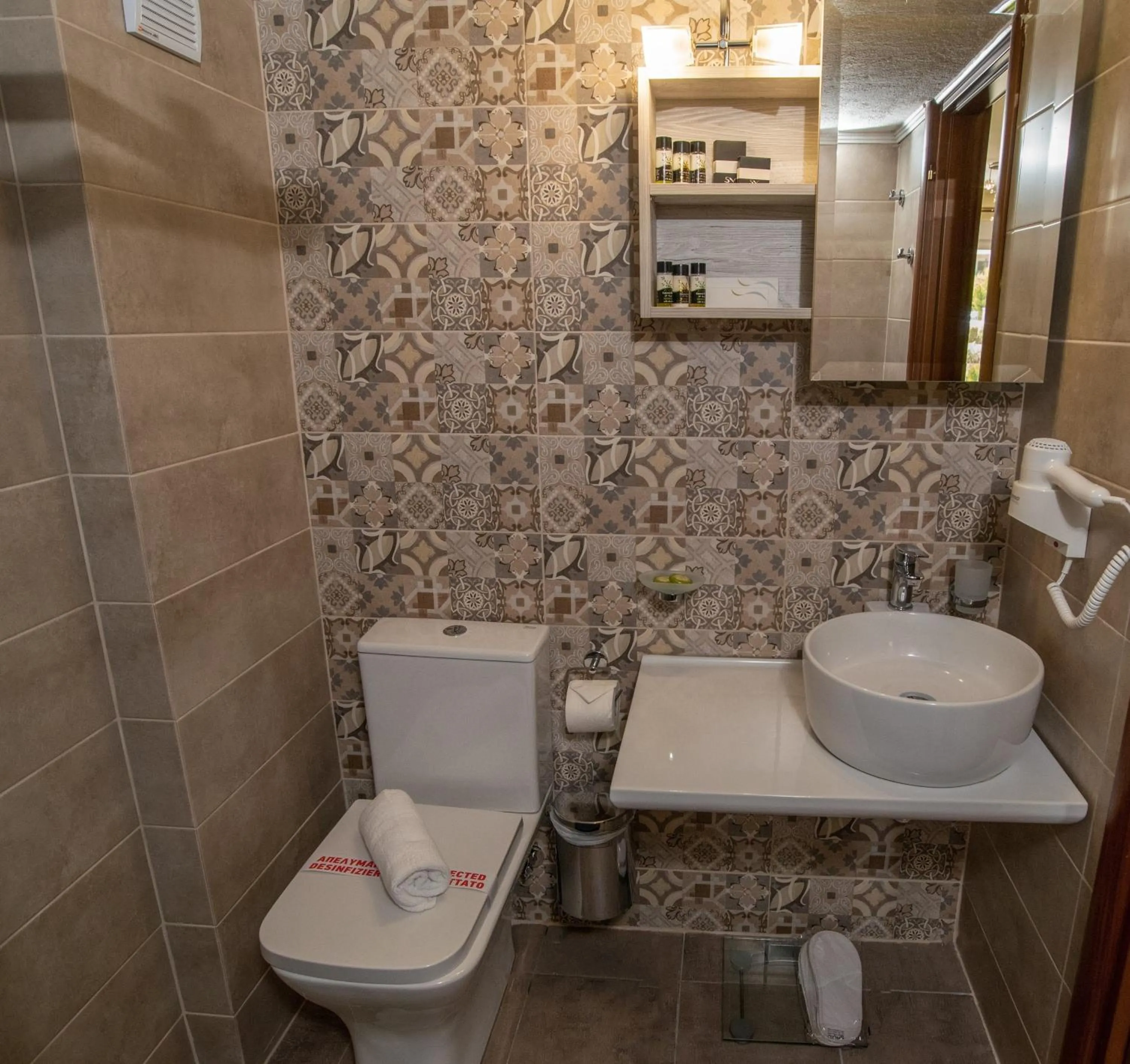 Bathroom in Lagaria Apartments