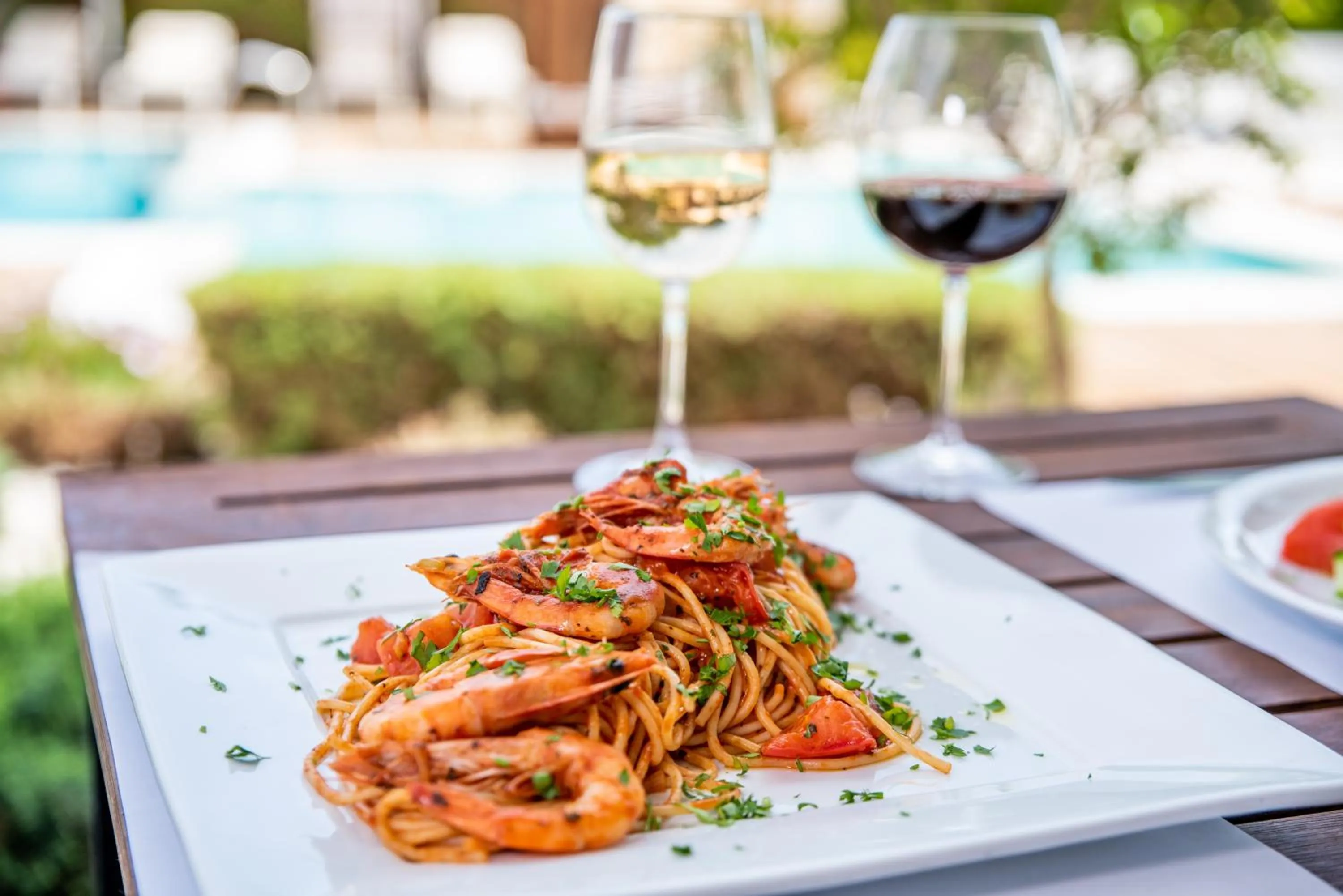 Food in Lagaria Apartments